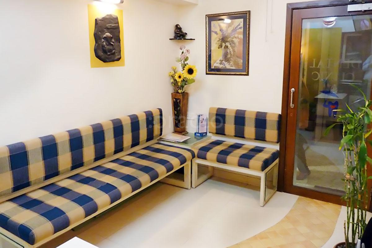 Waiting Area at 1 Stop Dental Clinic Bandra West Mumbai