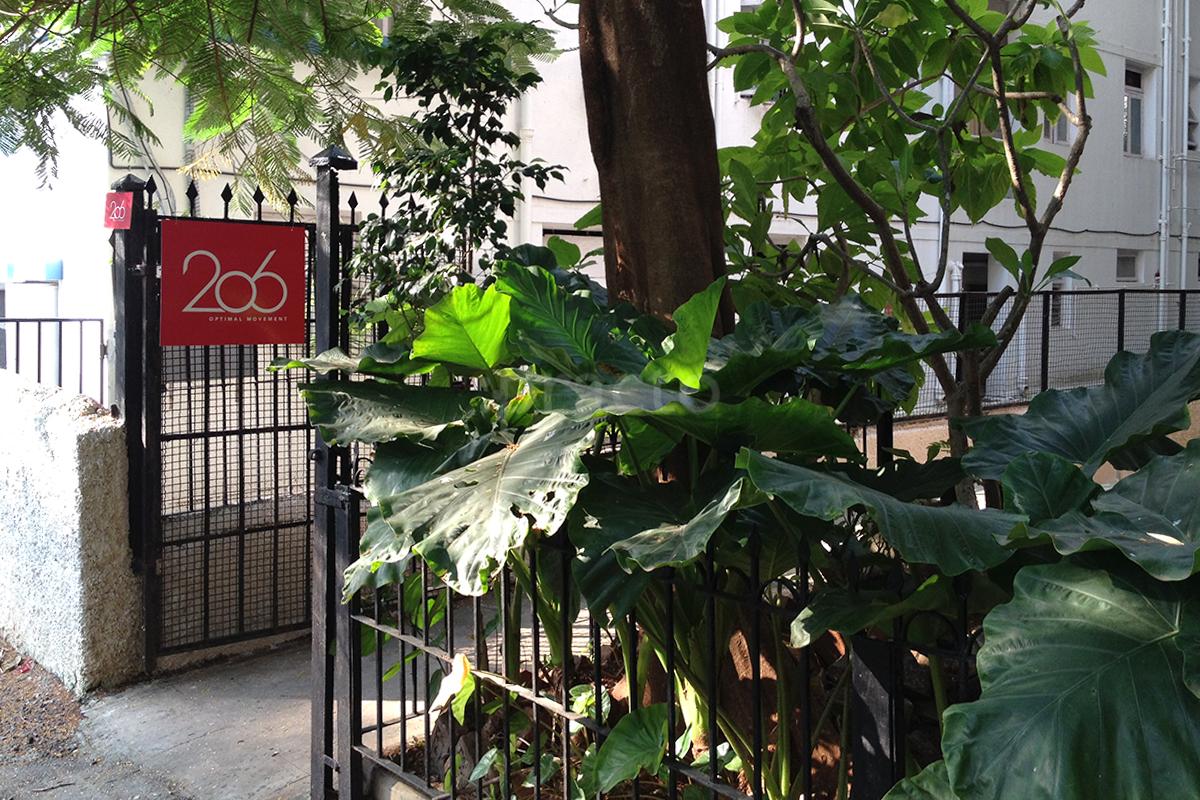 Entrance at 206 Optimal Movement Bandra West Mumbai