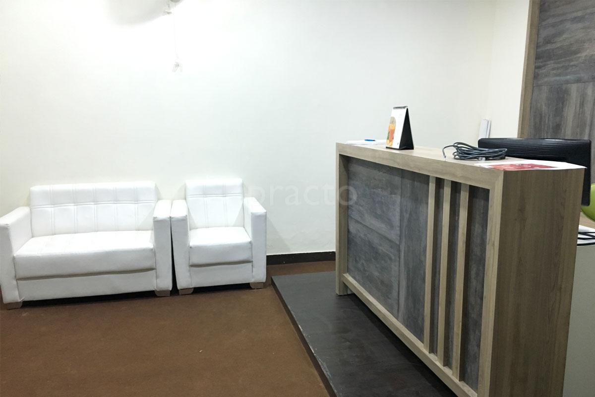 Reception at 3 Senses ENT & Dental Clinic. Gurgaon Sector 57 Gurgaon