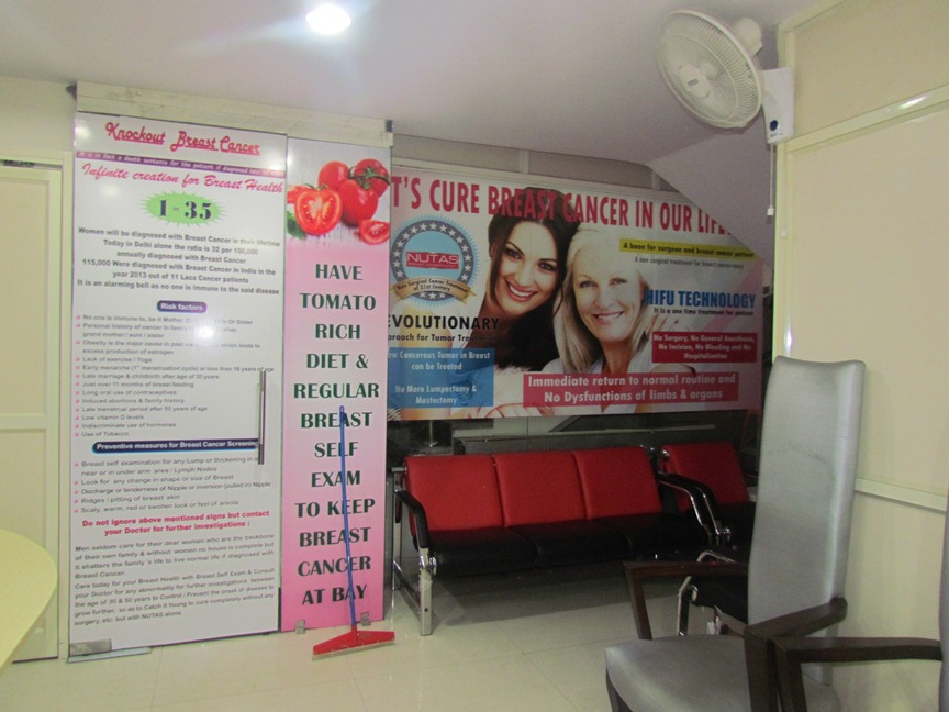 Nutas Breast Conservancy Therapy Centre Pitampura Delhi