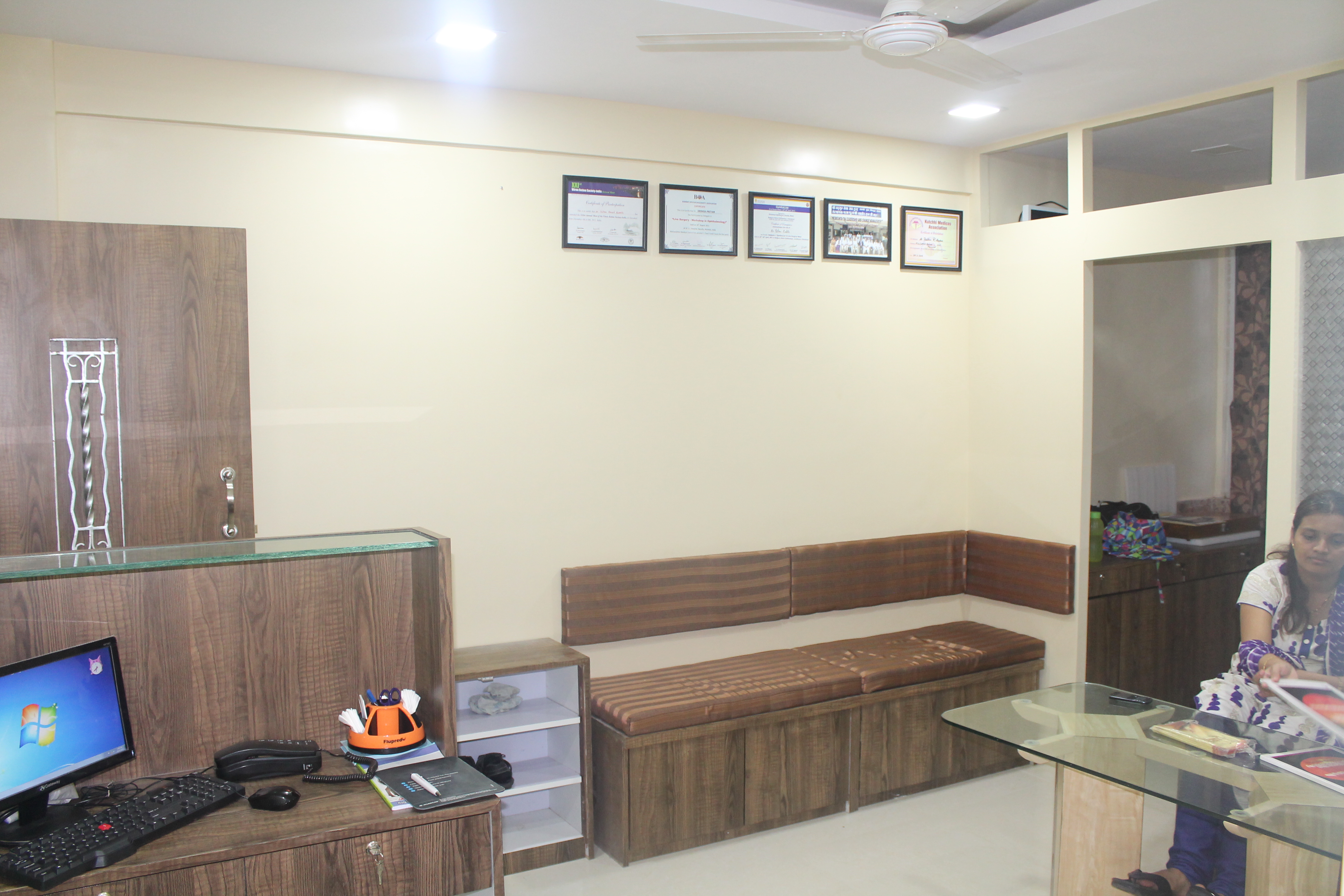 Waiting Area at Vatsal Eye Care & Laser Center Vasai West Thane