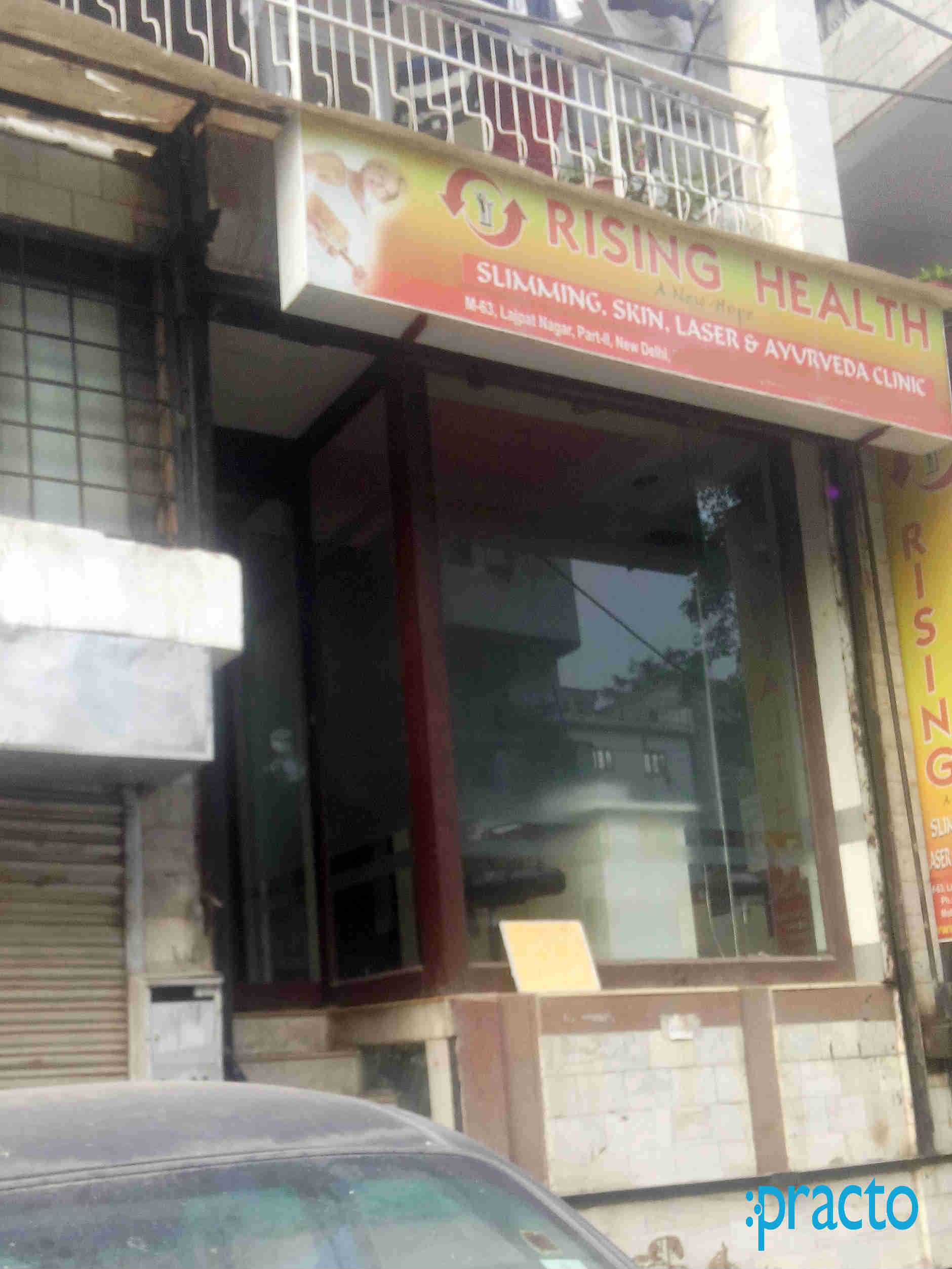 Establishment board at Rising Health A New Hope Greater Kailash Part 1 Delhi