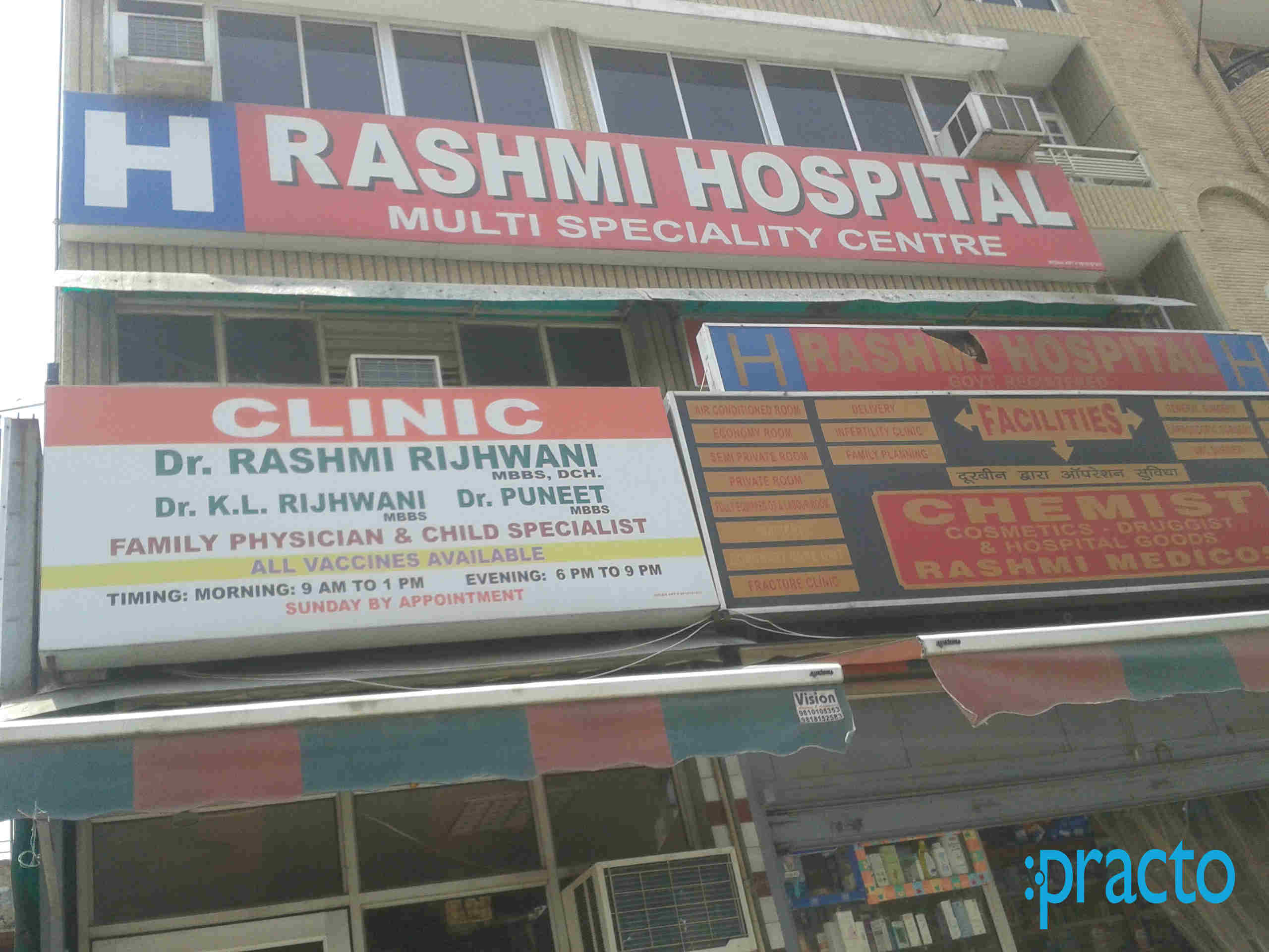 Rashmi Hospital Pitampura Delhi