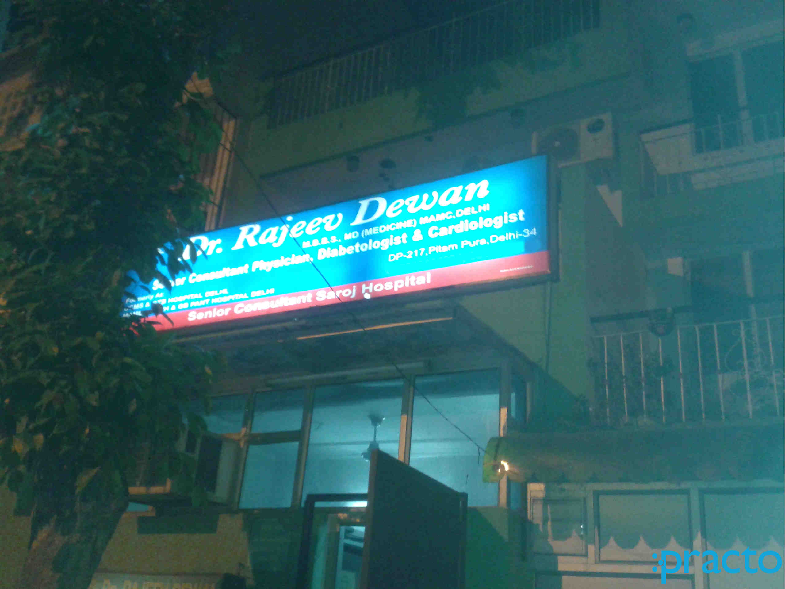 Dr. Rajeev Dewan's Clinic Pitampura Delhi