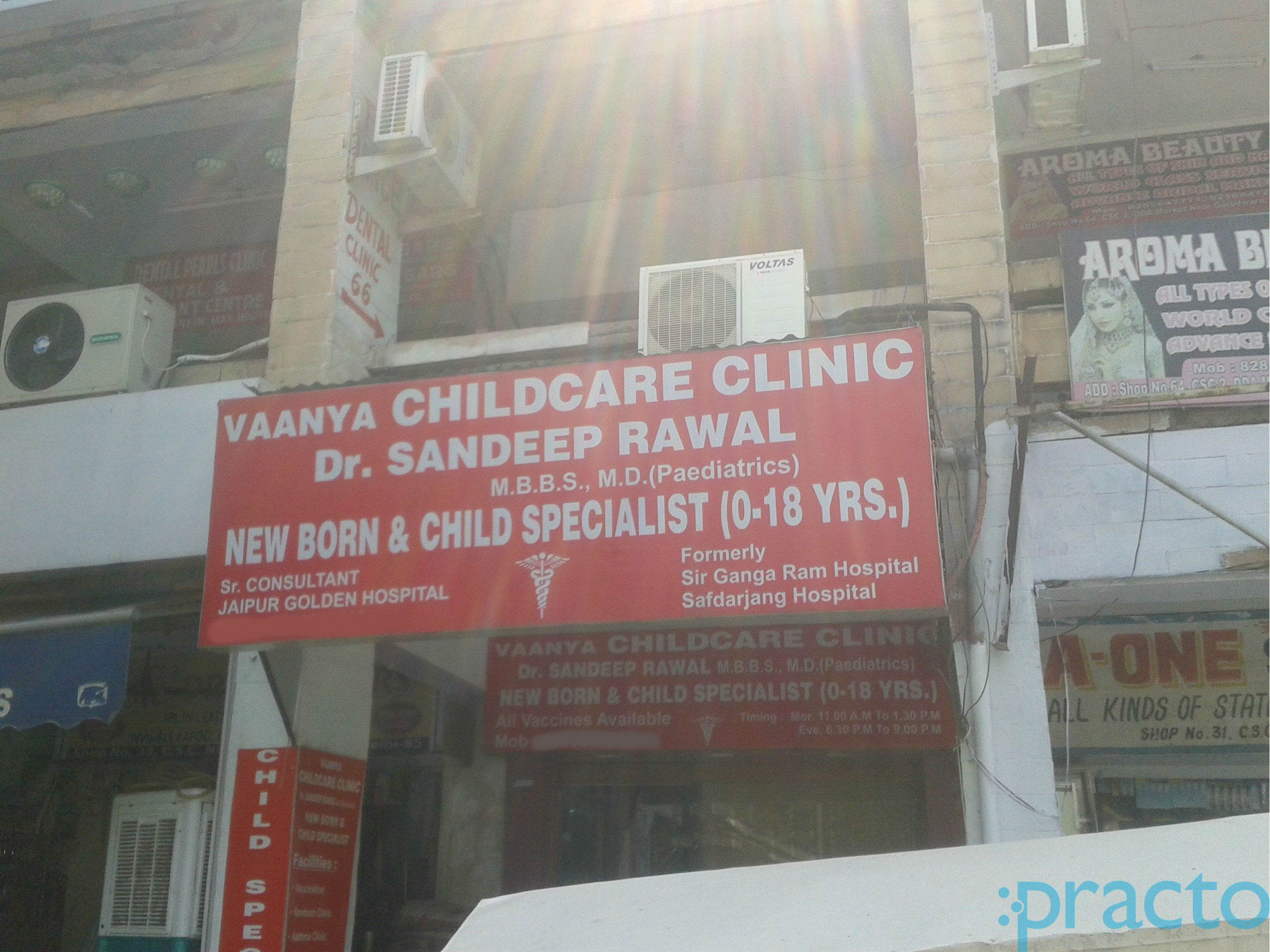 Vaanya Child Care Clinic Rohini Delhi