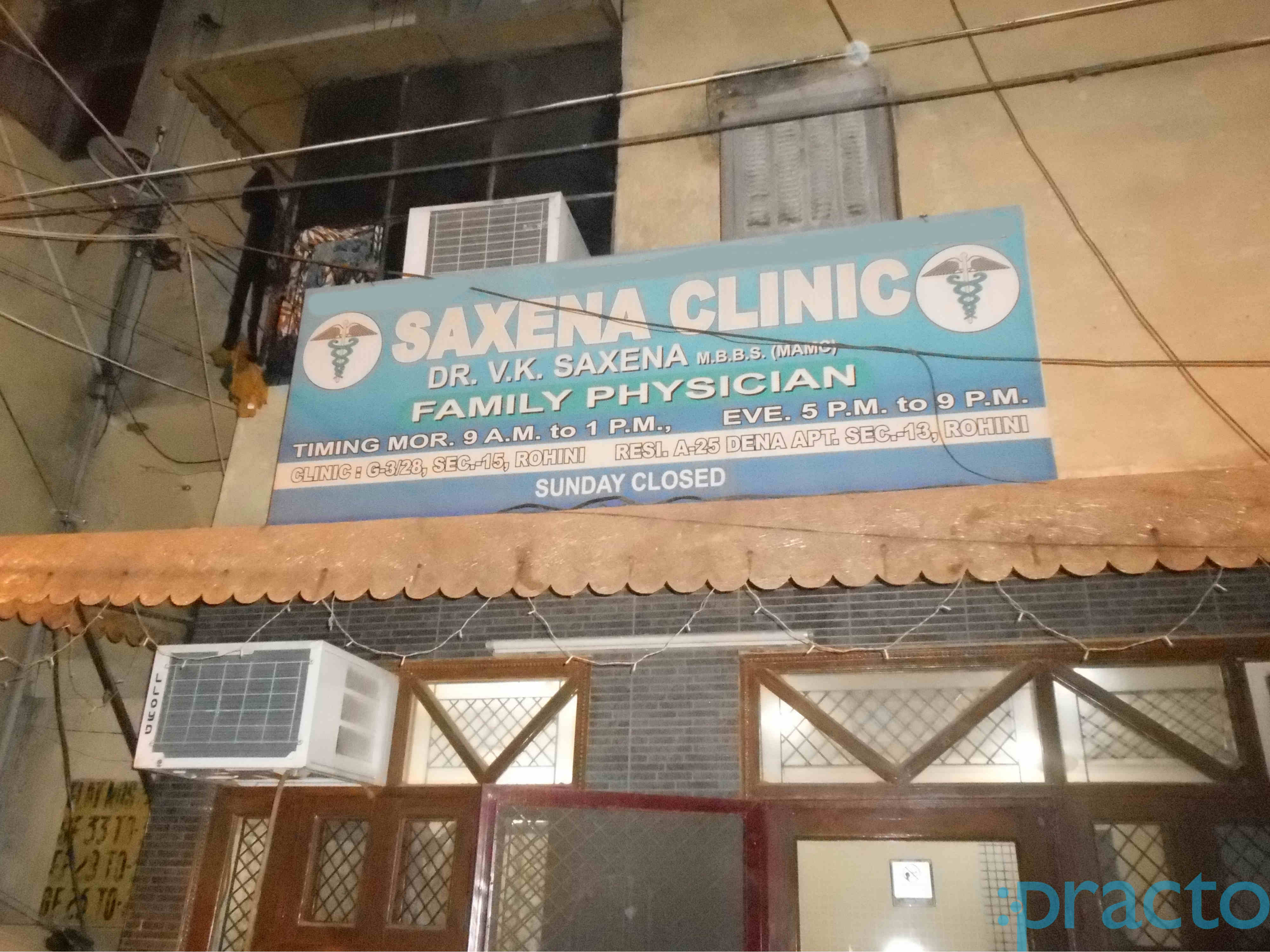 Saxena Clinic Rohini Delhi