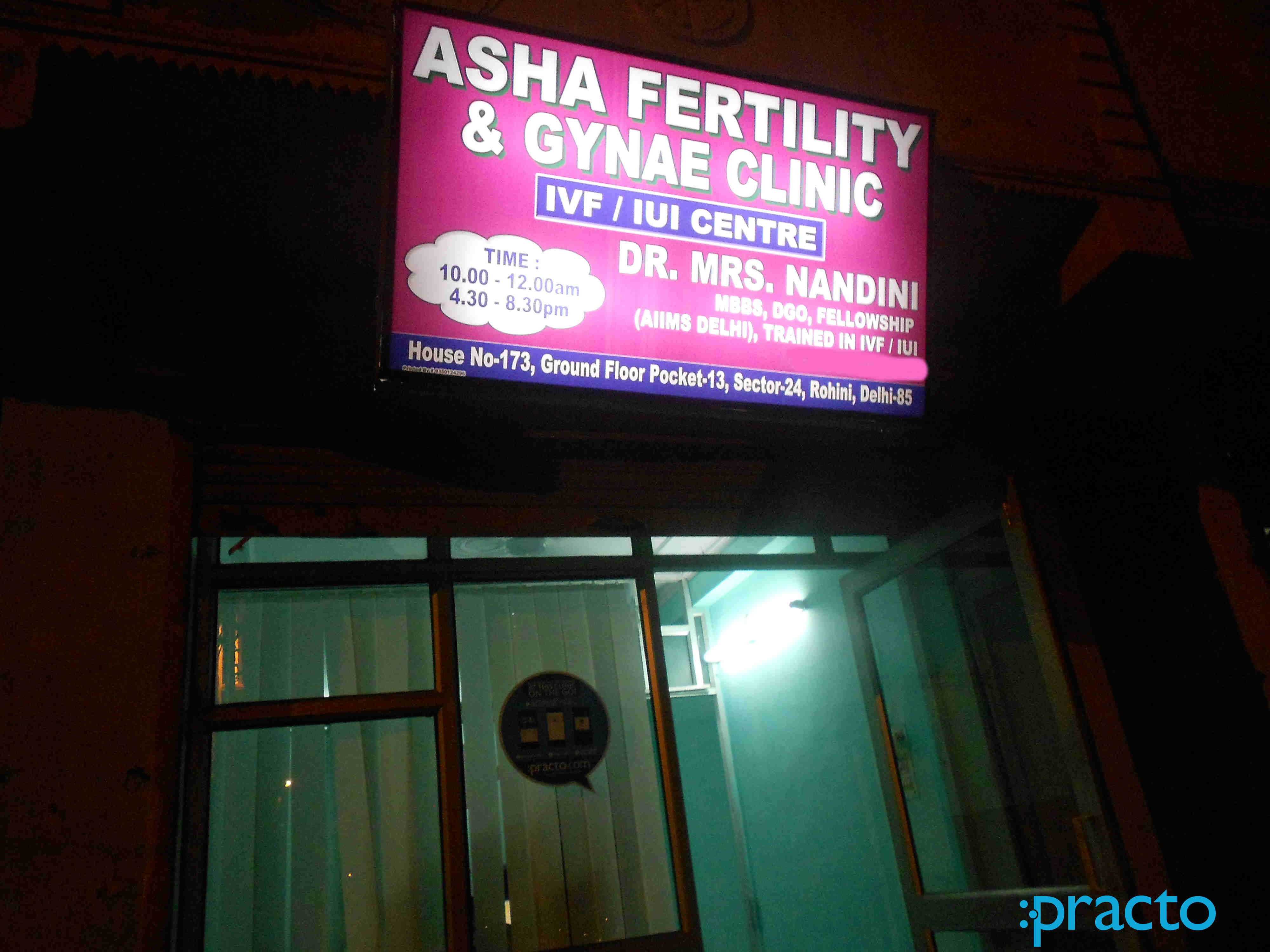 Asha Fertility and Pathology lab Rohini Delhi