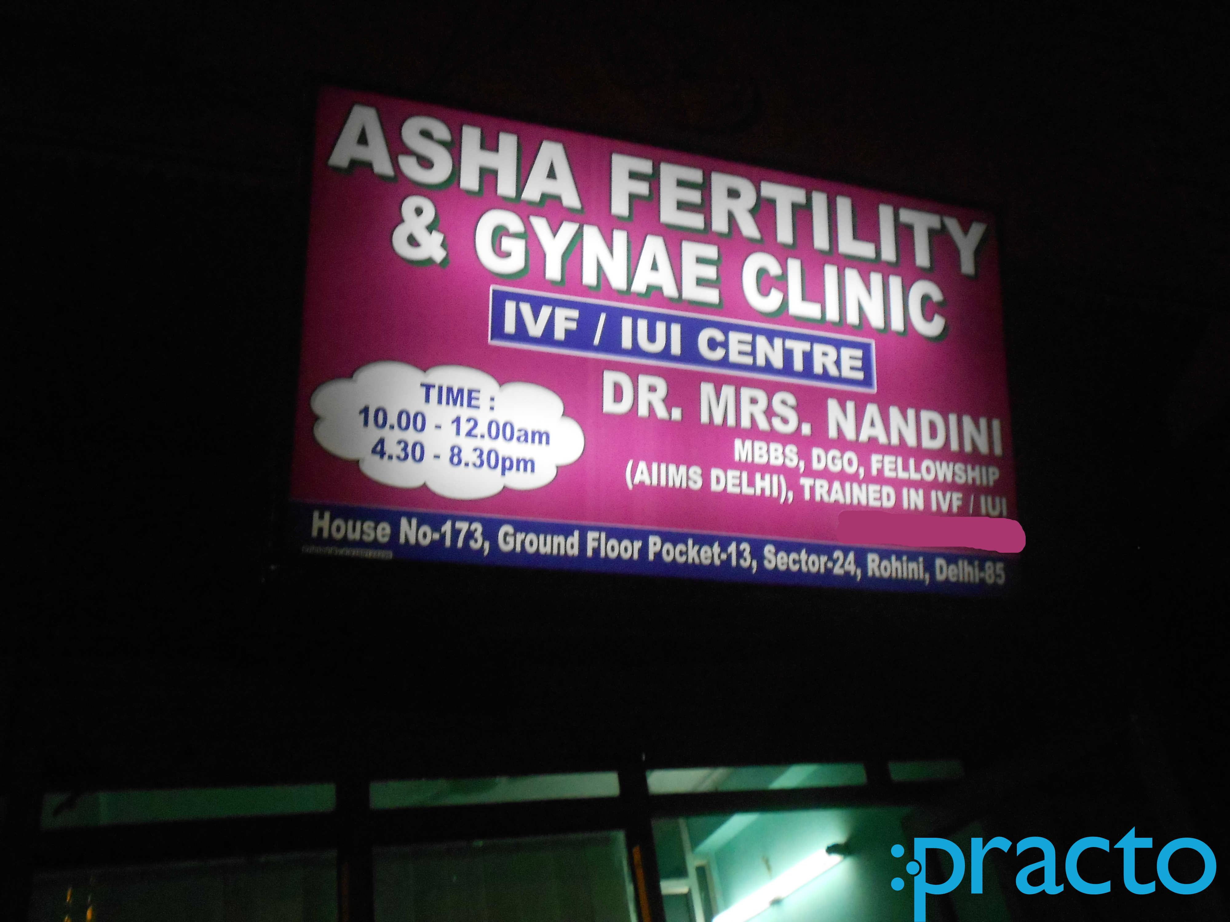 Asha Fertility and Pathology lab Rohini Delhi