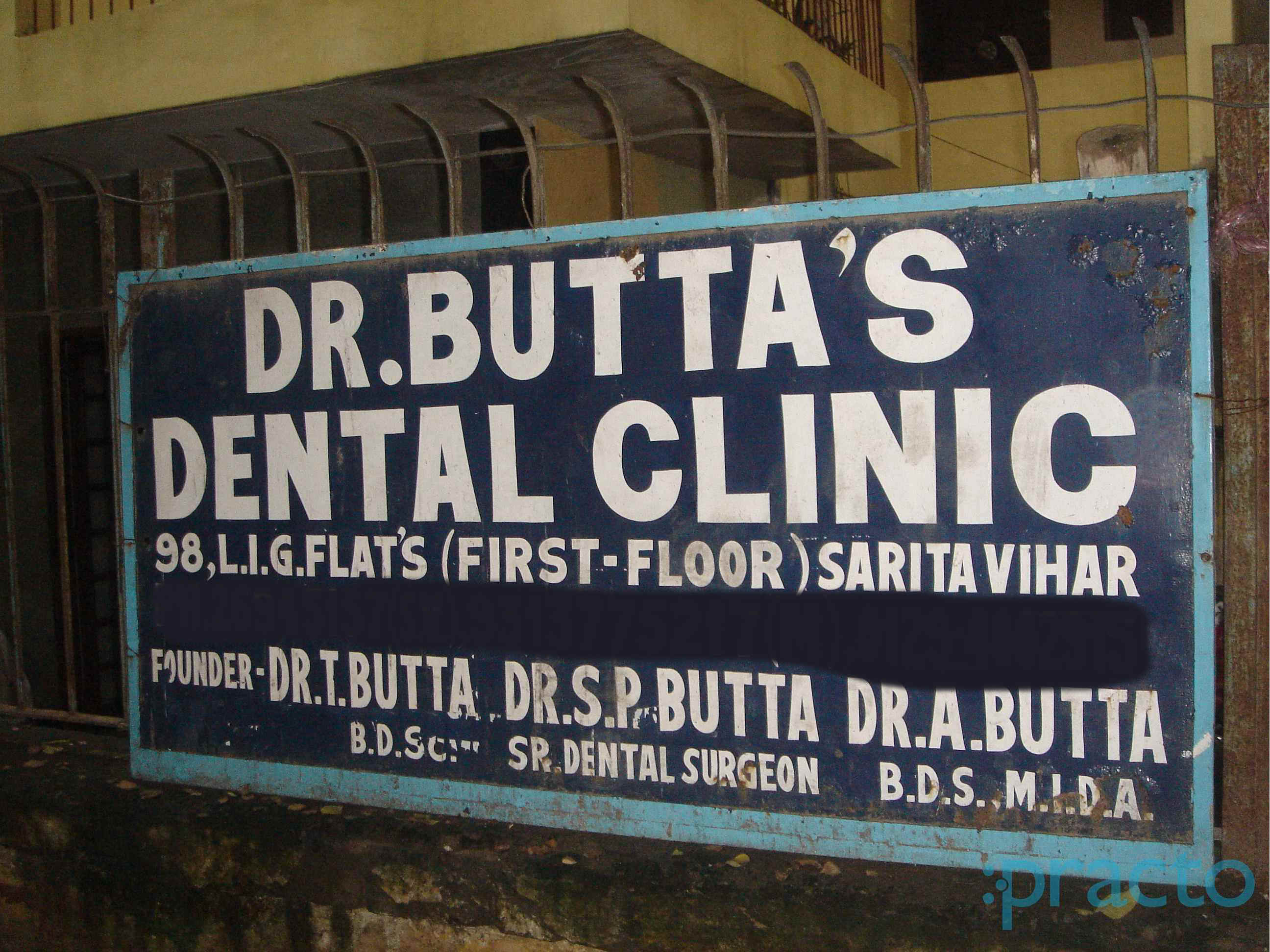 Dr. Butta's Dental Clinic Sarita Vihar Delhi