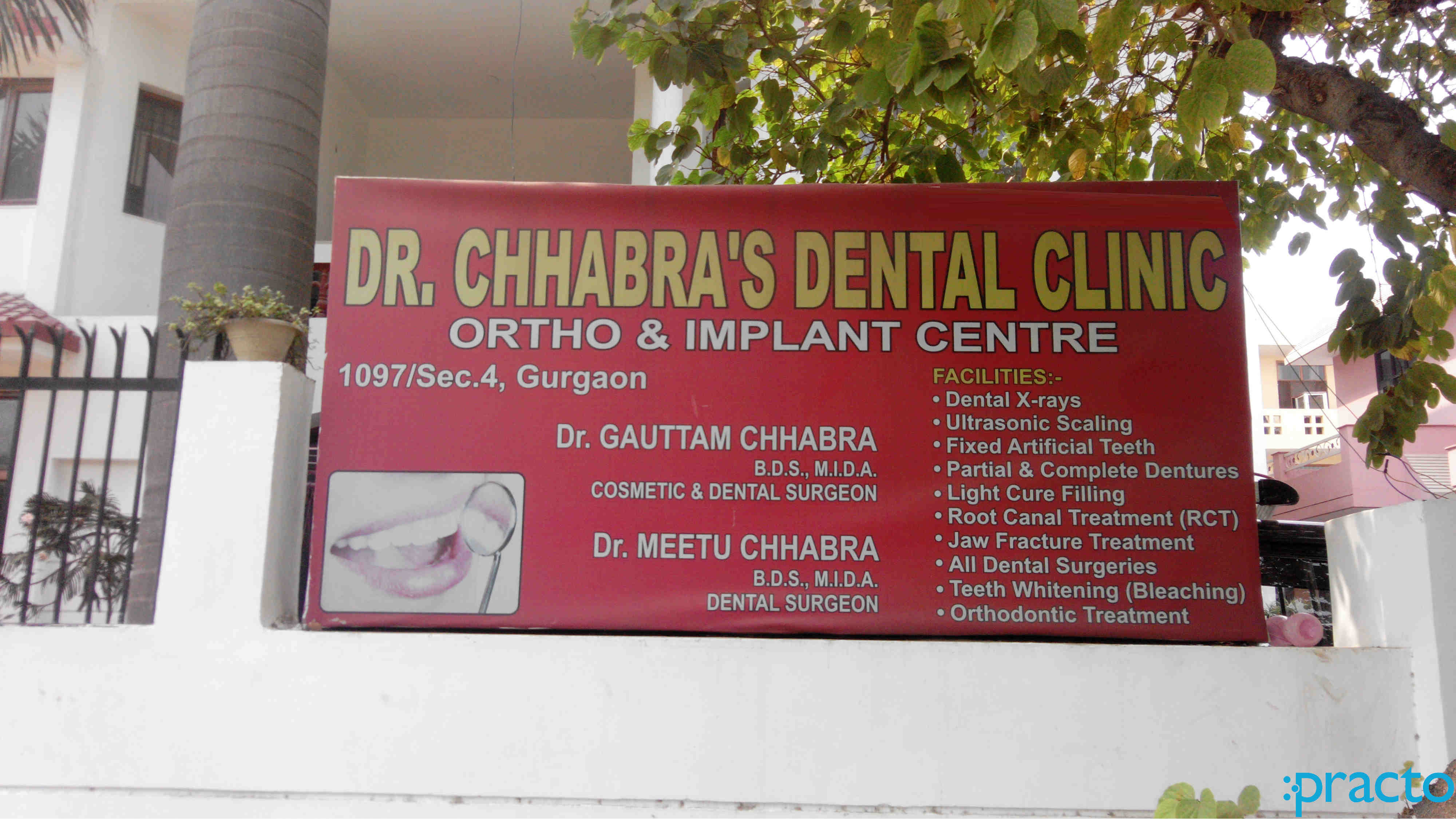 Dr. Chhabra's Dental Clinic Gurgaon Sector 4 Gurgaon