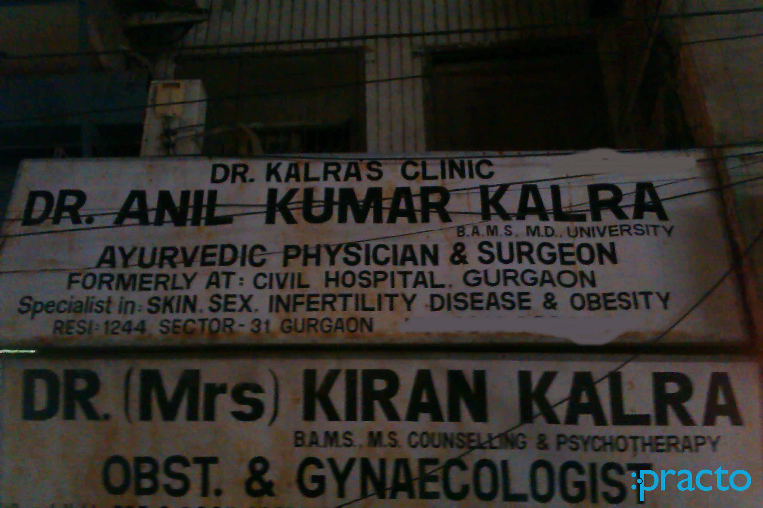Dr. Kalra's Clinic Gurgaon Gurgaon