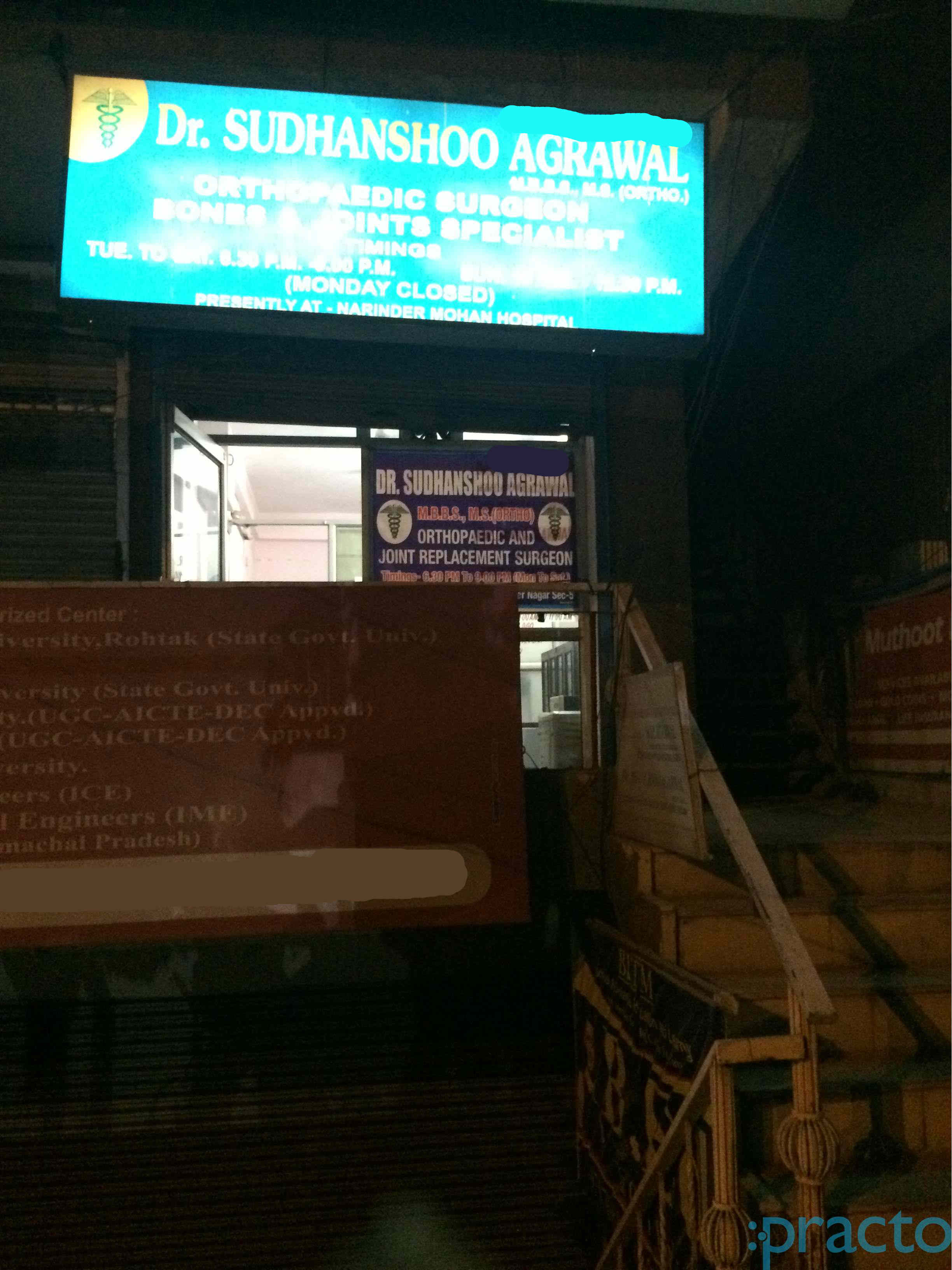 Sudhanshoo Agrawal Clinic Sahibabad Ghaziabad