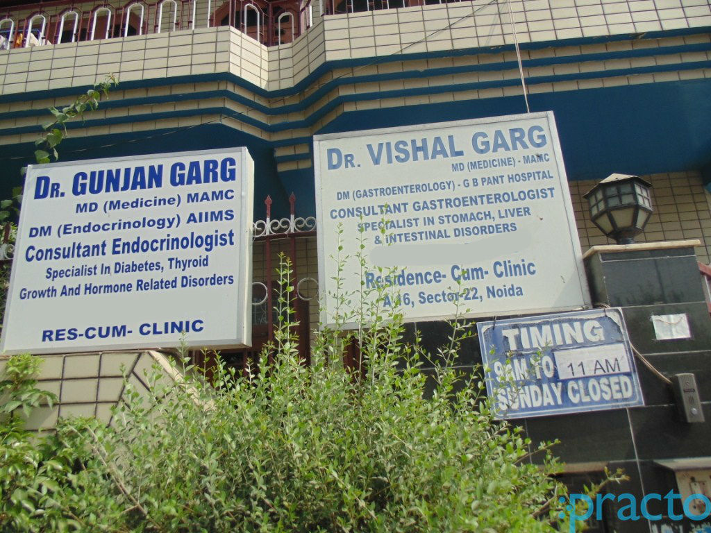 Entrance at Gastro & Endo Care Clinic Sector 22 Noida