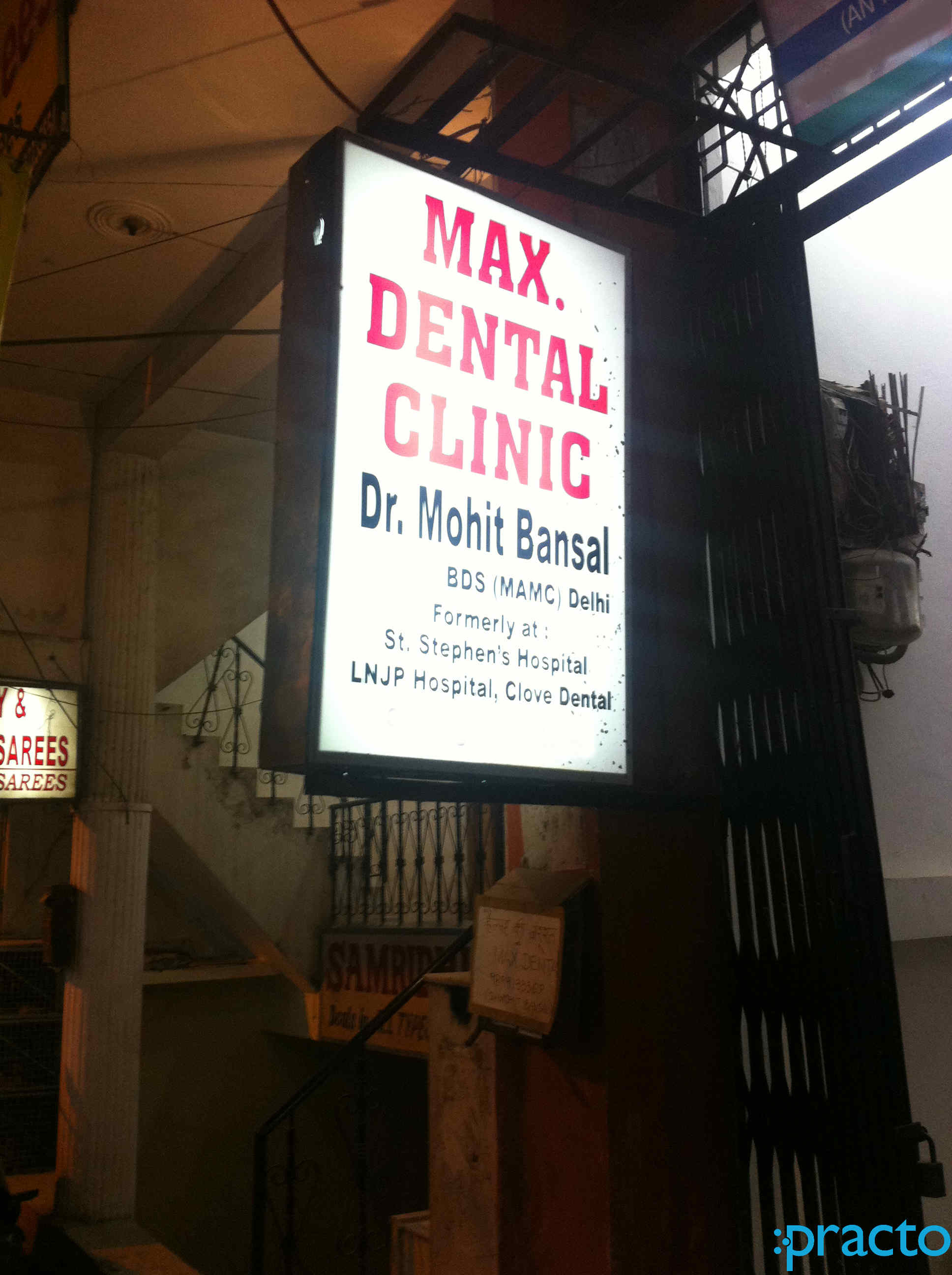 Max. Dental Clinic Madhu Vihar Delhi