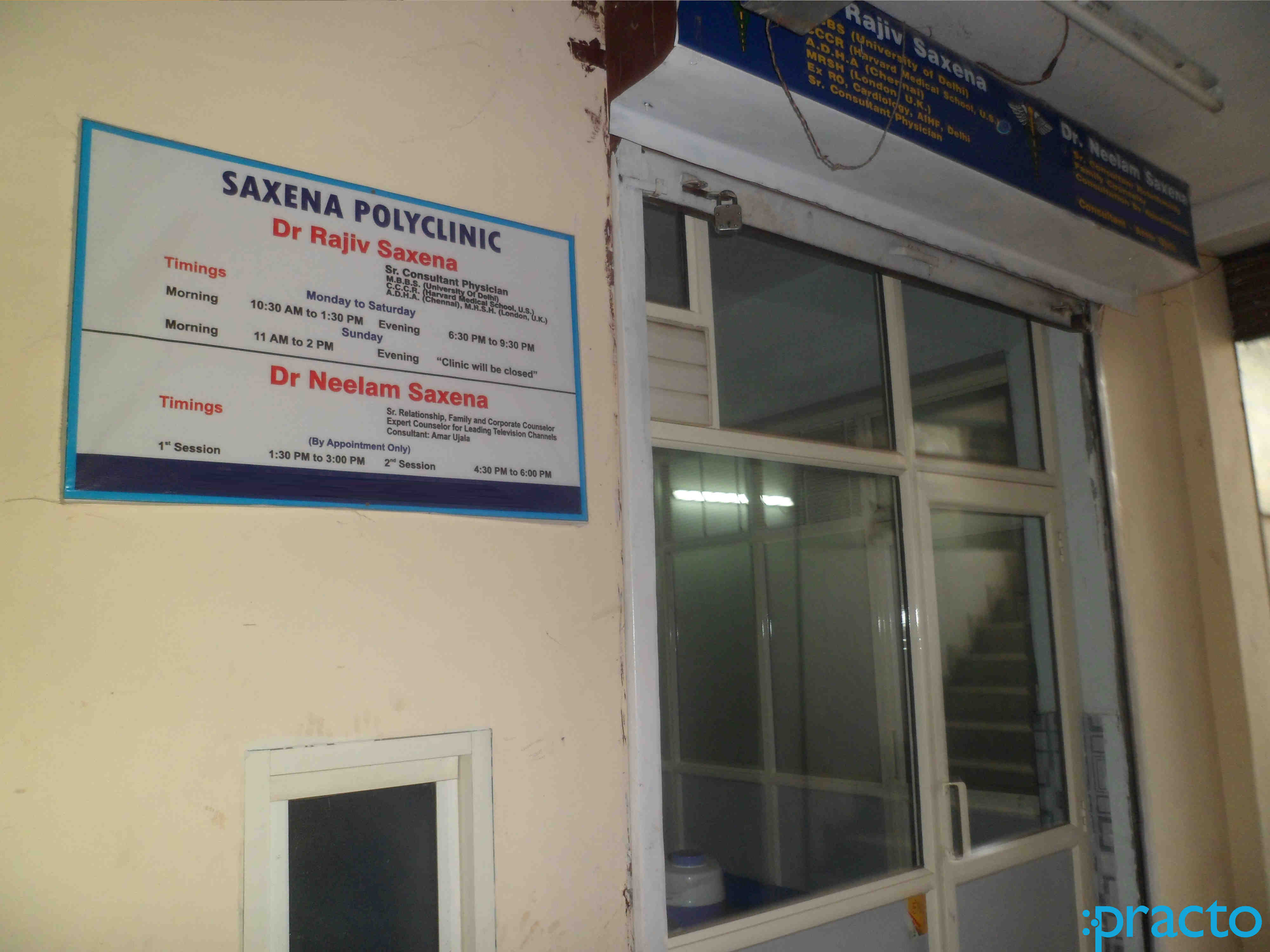 Saxena Polyclinic Ghazipur Delhi