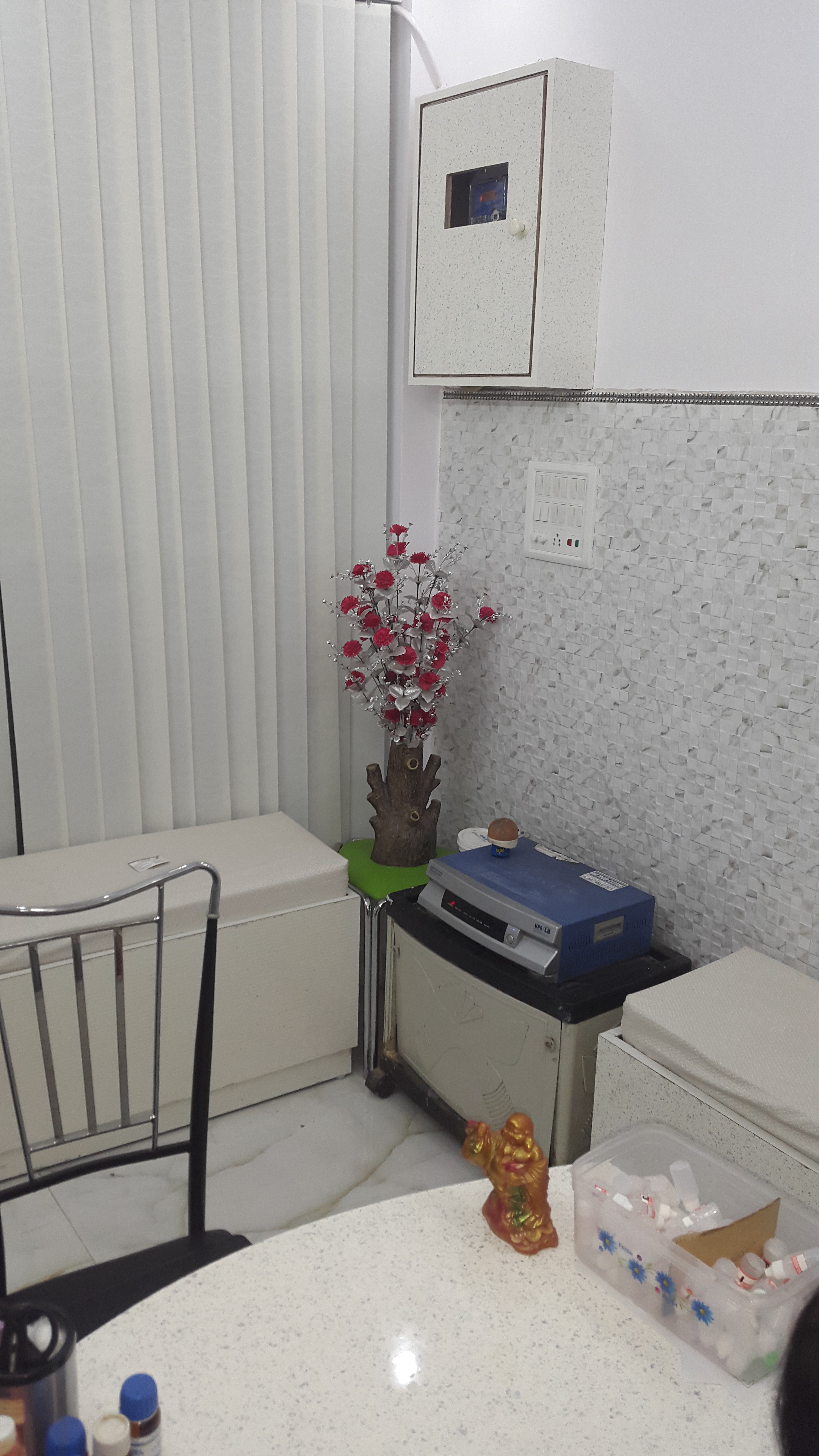 Entrance at Dr. Bharti Saigal's Homeopathic Clinic Madhu Vihar Delhi
