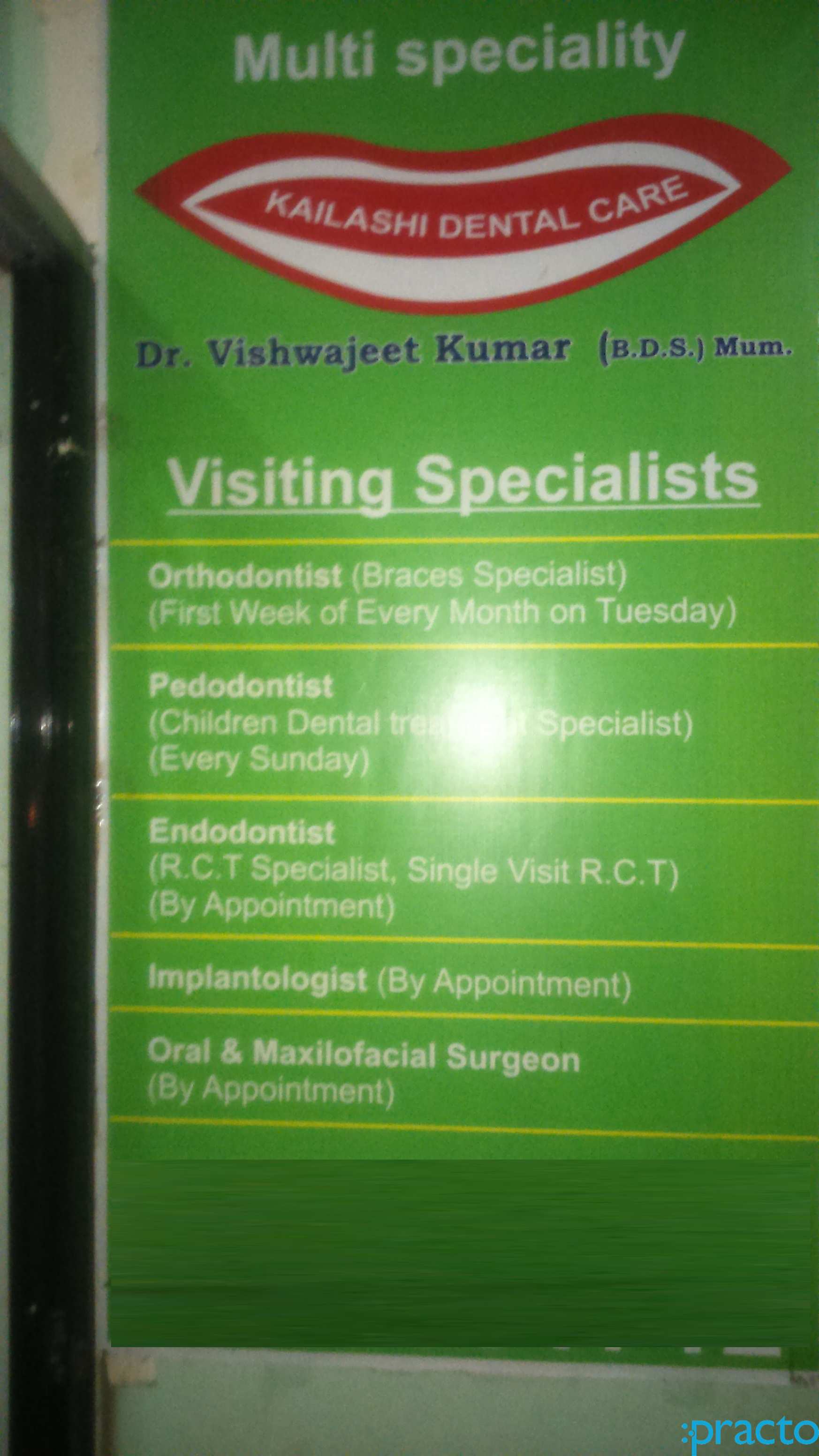 Kailashi Dental Care Thane West Thane