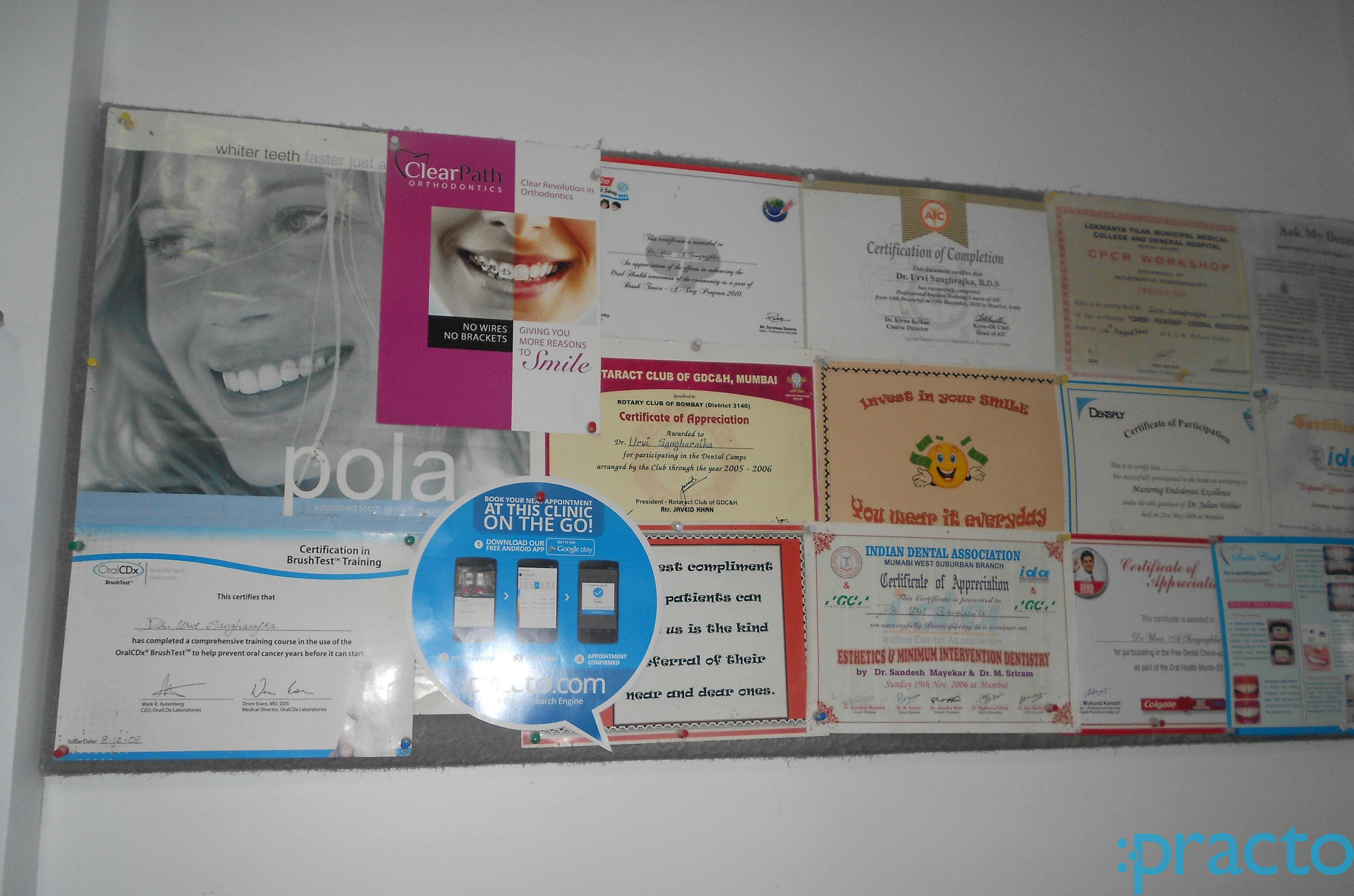 Entrance at Smilecraft Dental Clinic Ghatkopar East Mumbai
