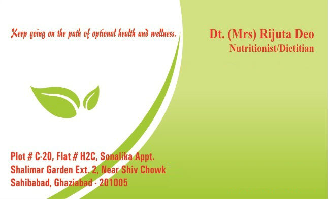 Dietitian Rijuta Sahibabad Ghaziabad