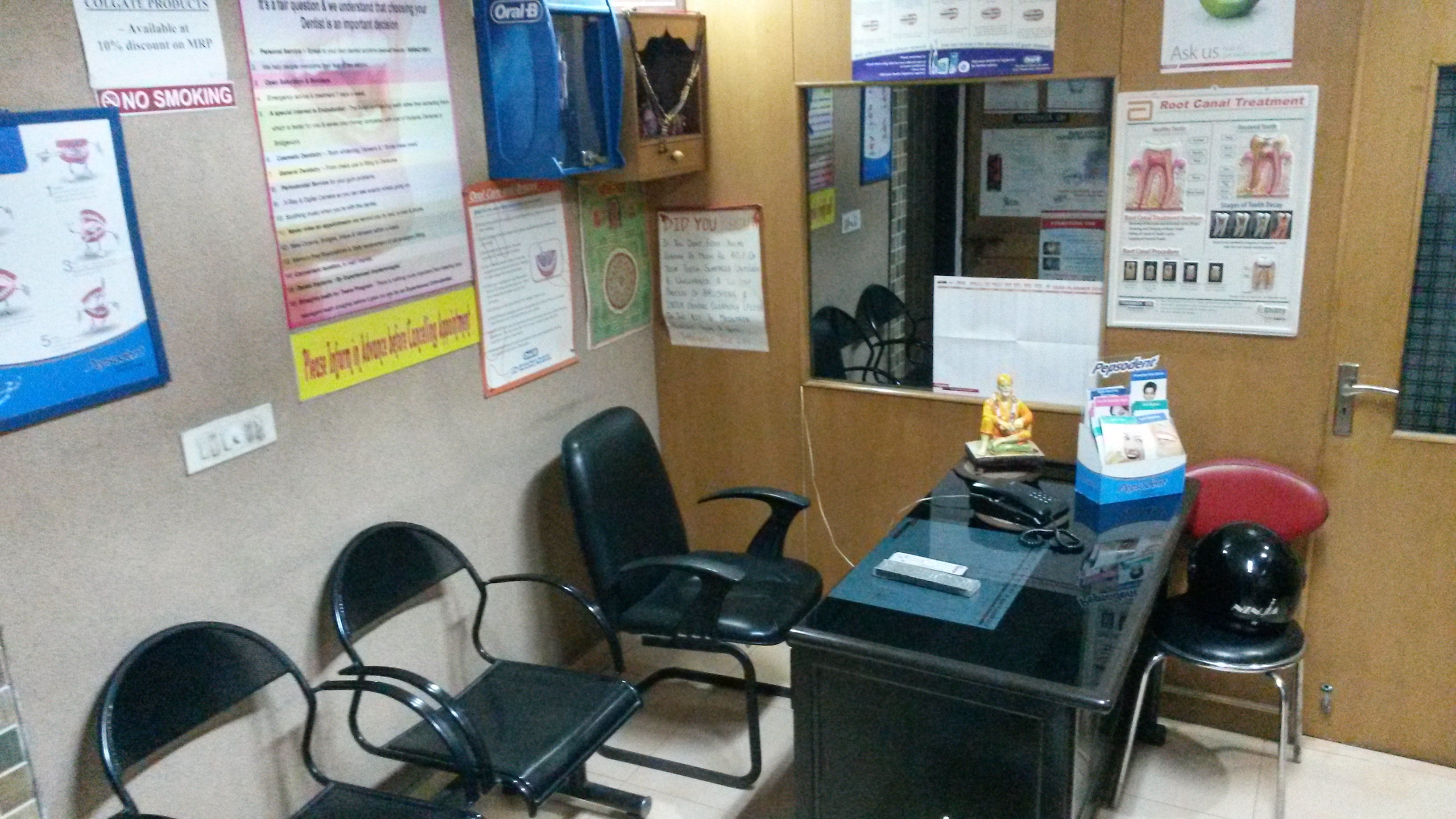 Reception at Dento Hub Vikas Puri Delhi
