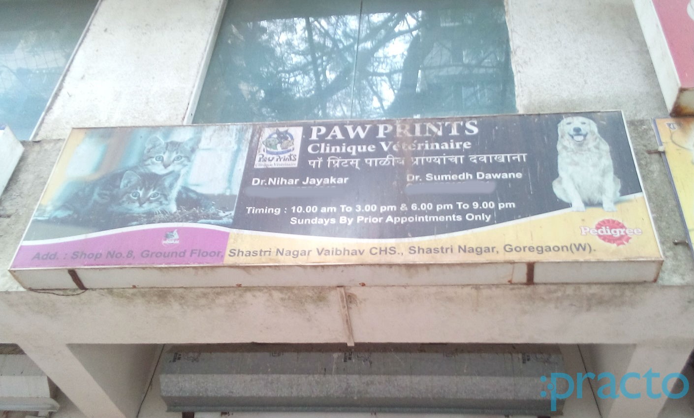 Pawprints Veterinary Clinic Goregaon West Mumbai