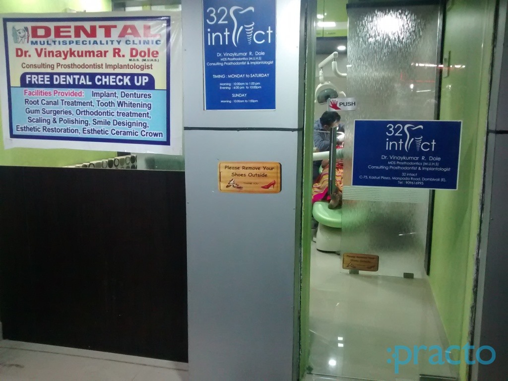 32 Intact Consulting Prosthodontist & Implantologist Dombivli East Thane