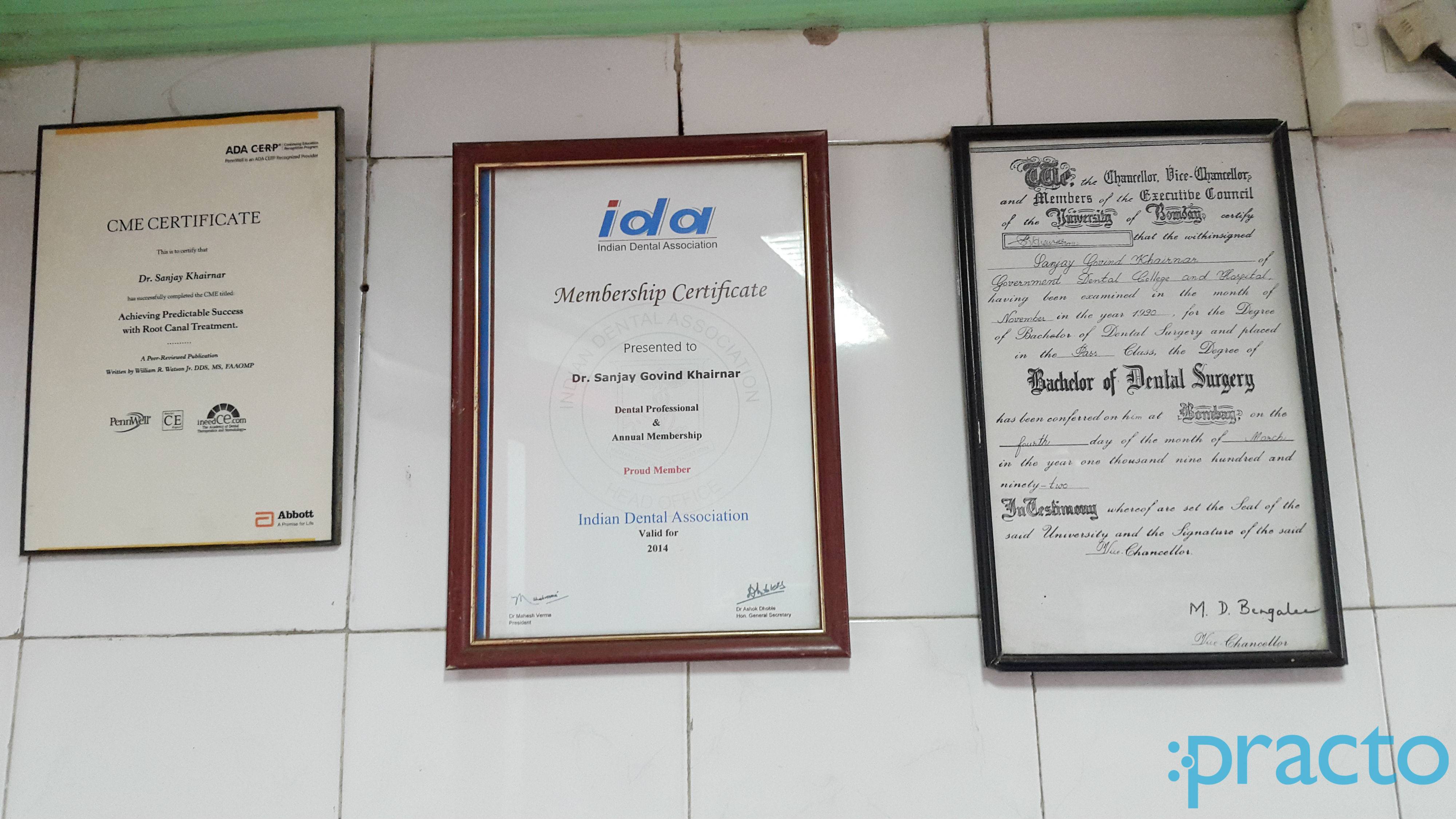 Dr. Khairnar's Dental Clinic Thane West Thane