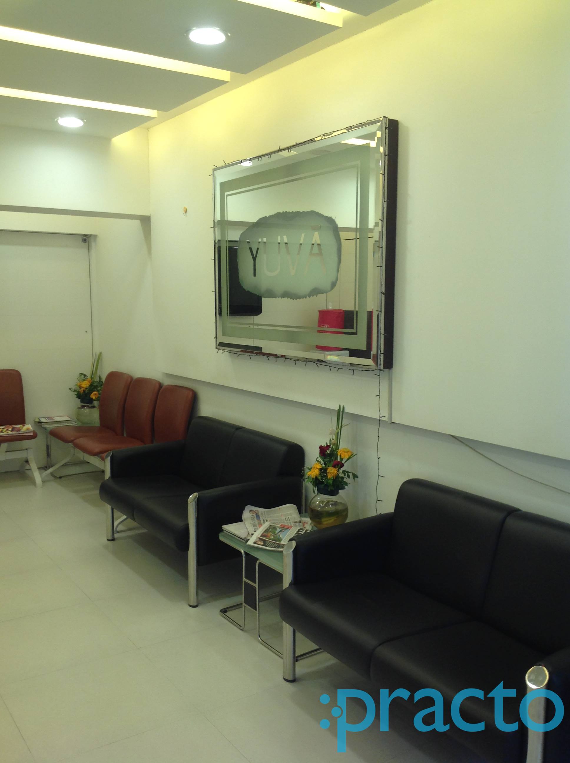 Waiting Area at Dr Sheth's Skin And Hair Clinic Juhu Mumbai