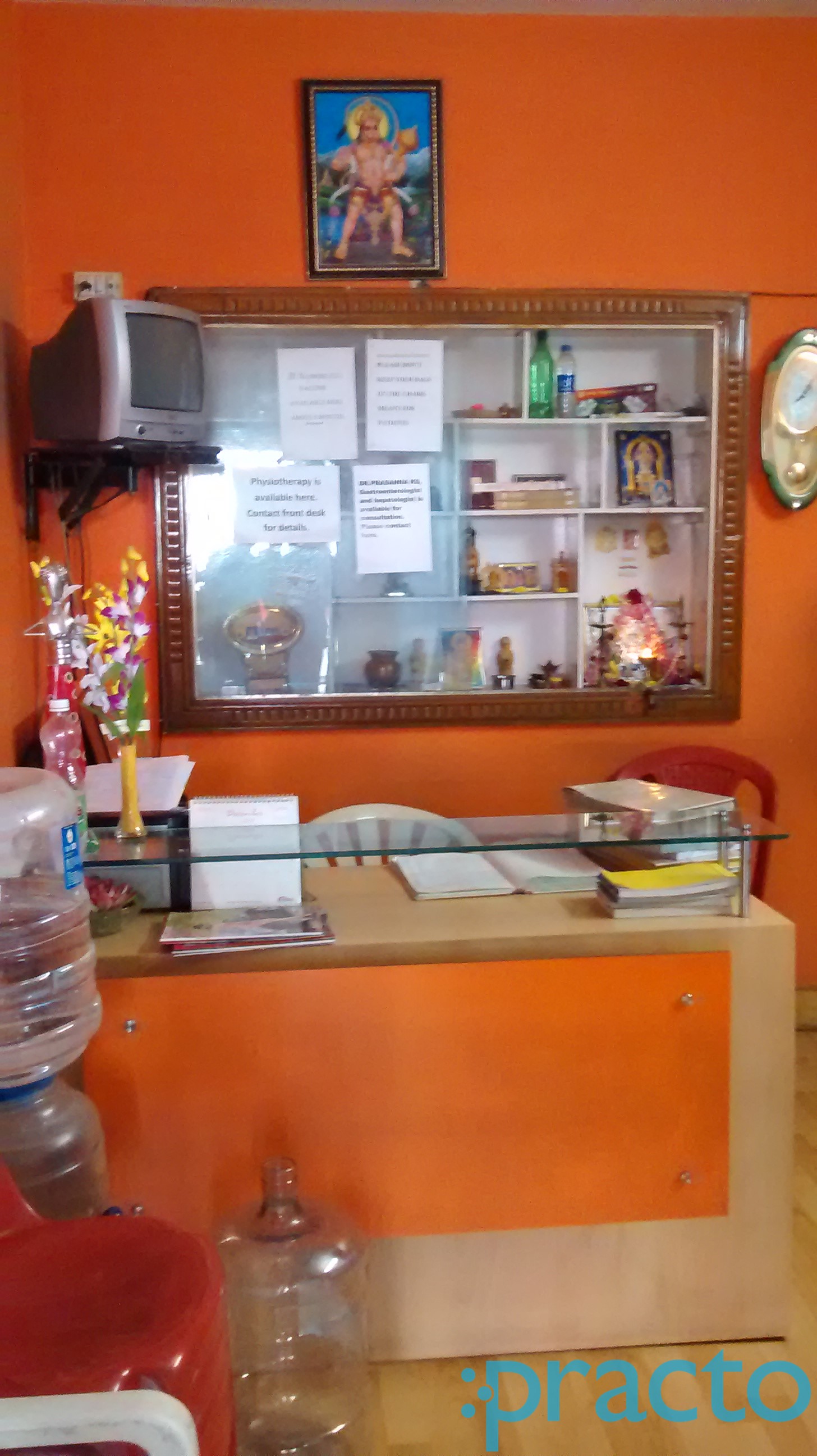 Reception at Skin Hair & Cosmetology Clinic BTM Layout 2nd Stage Bangalore