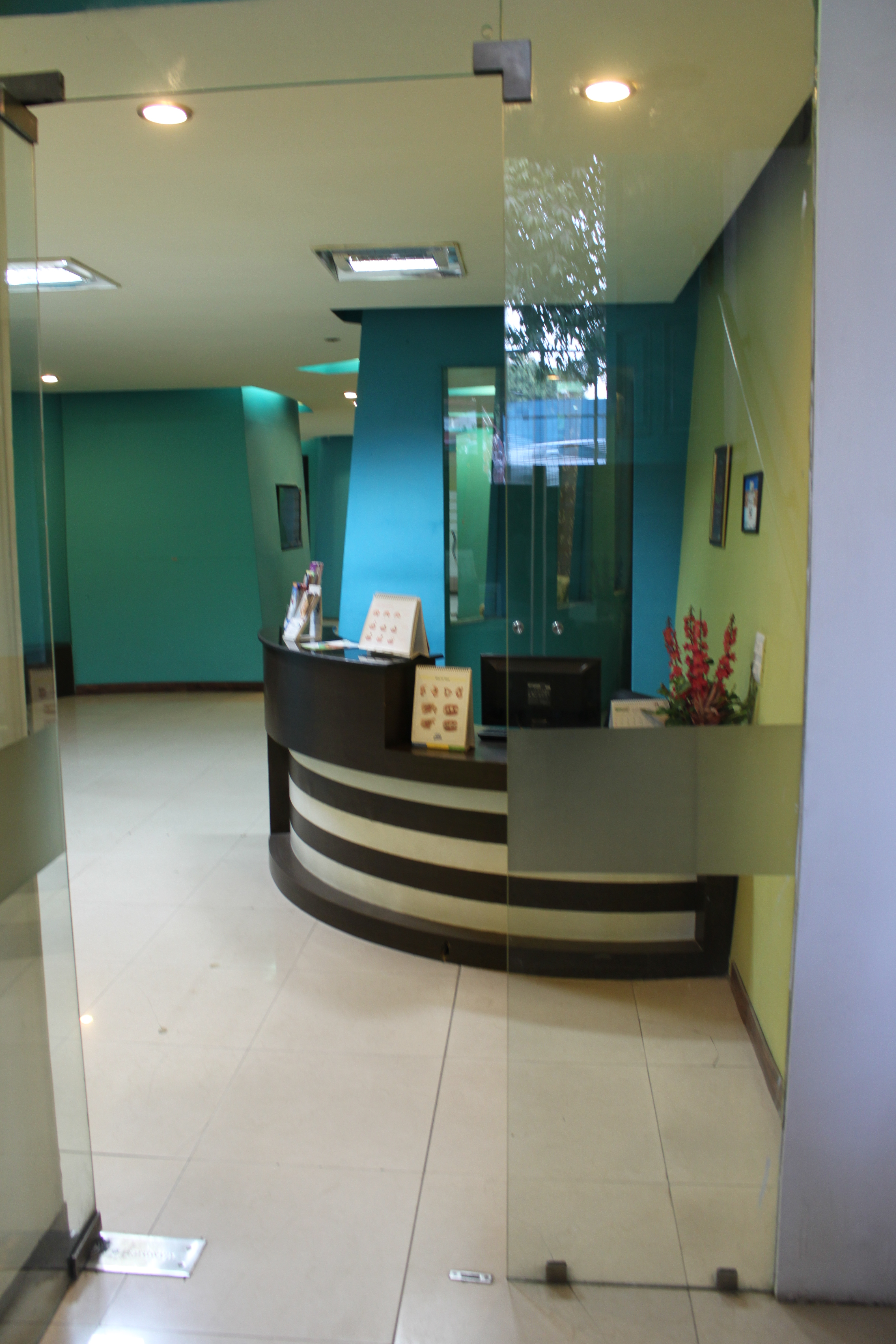 Reception at Dentistry Redefined Panchsheel Park Delhi