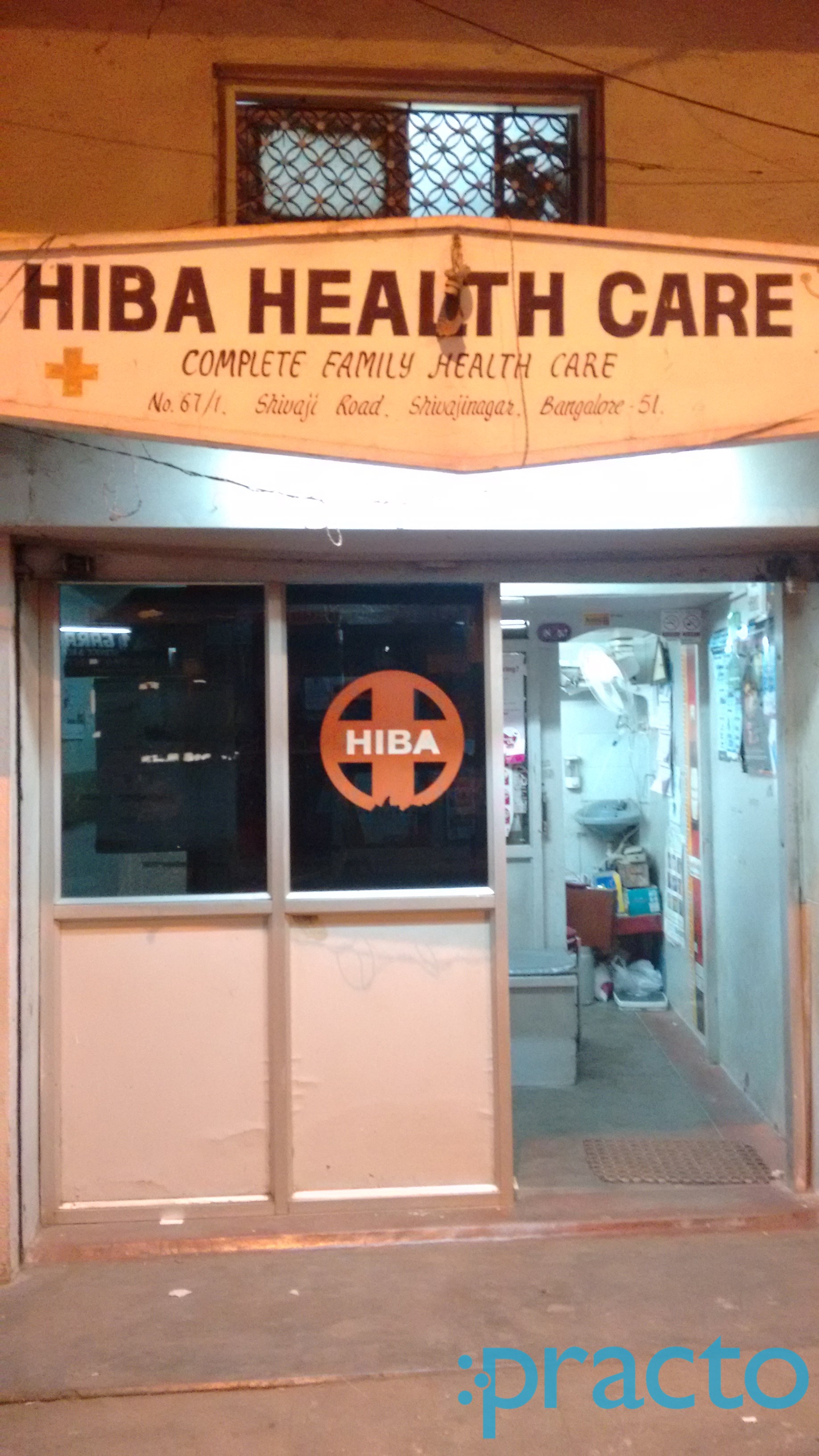 Hiba Health Care Shivaji Nagar Bangalore
