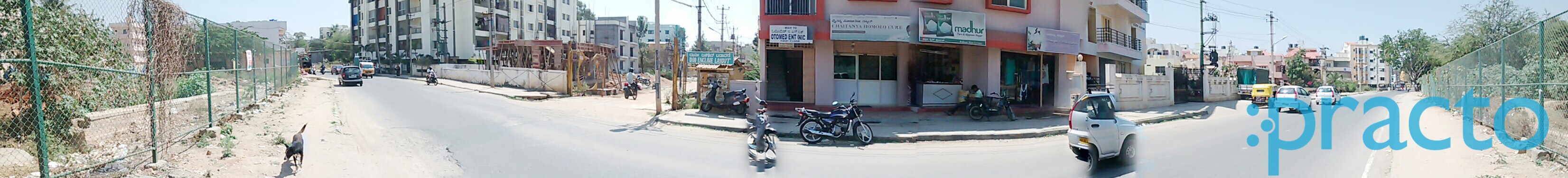 Entrance at Chaitanya Homoeo Cure Bannerghatta Road Bangalore