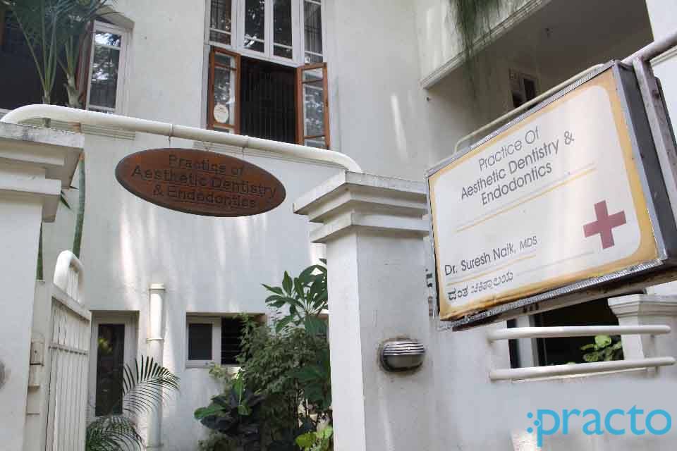 Entrance at Practice of Aesthetic Dentistry & Endodontics Indiranagar Bangalore