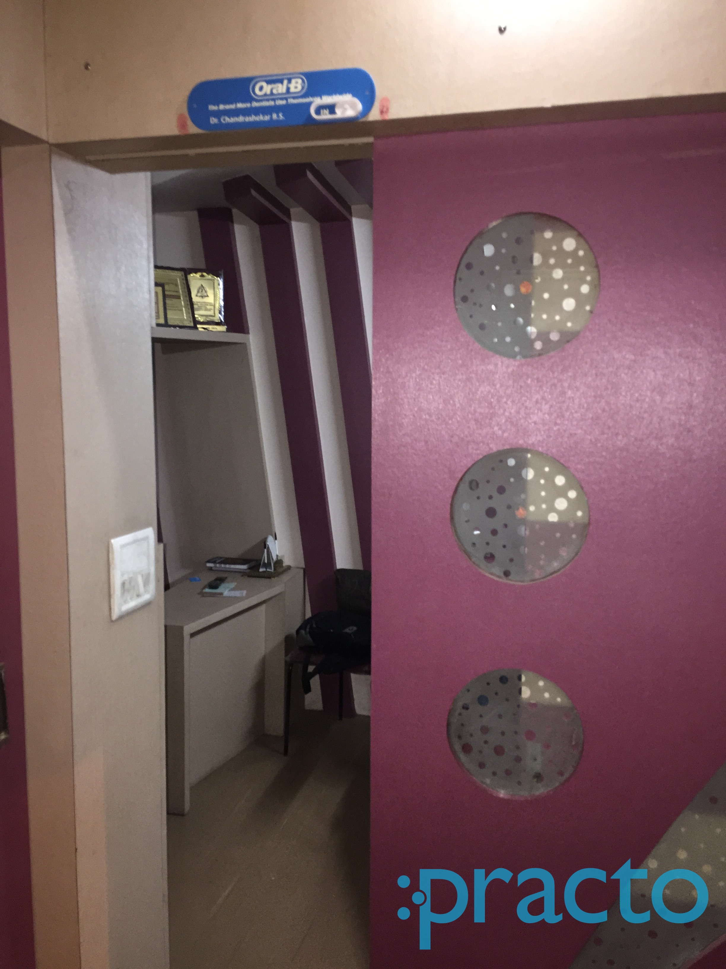 Entrance at Chandana Dental Clinic Banashankari Bangalore