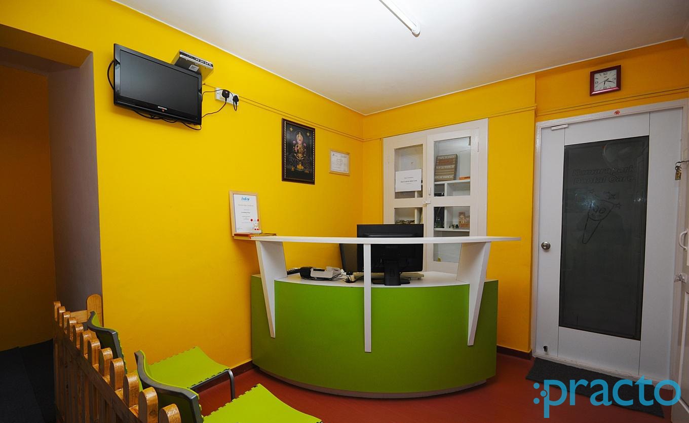Reception at Kumarapark Dental Care Kumara Park West Bangalore