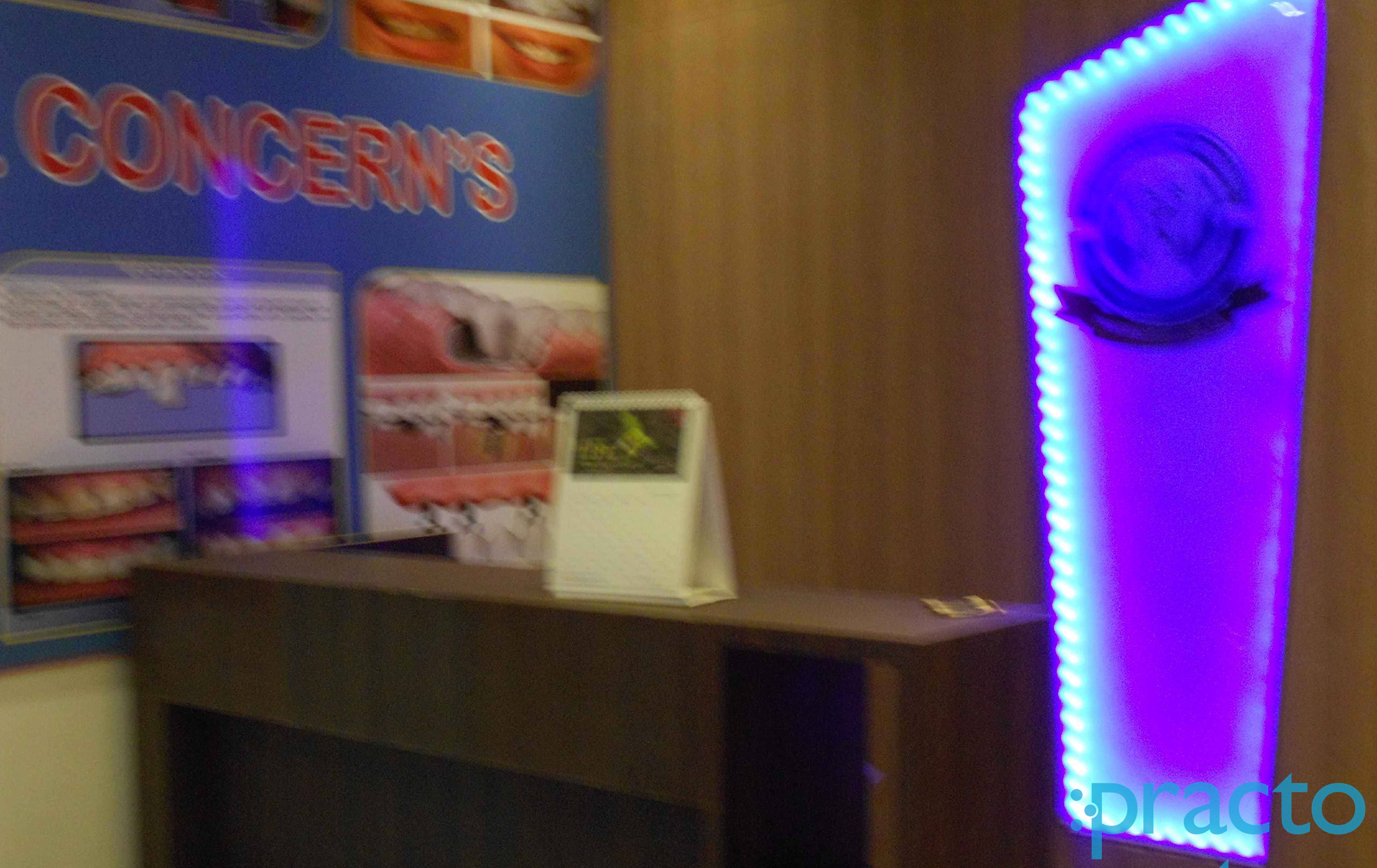 Reception at Dental Concern's CV Raman Nagar Bangalore