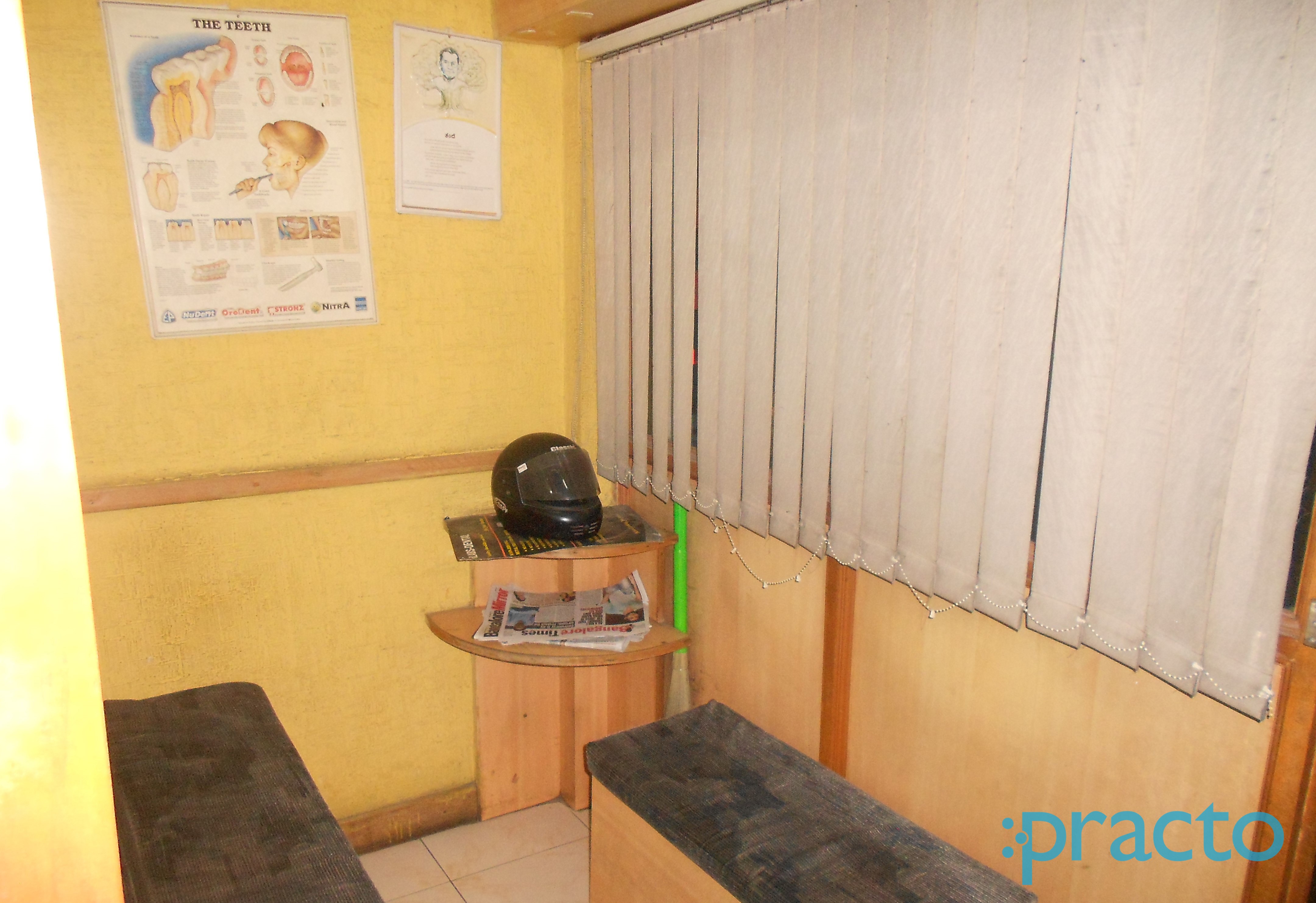 Waiting Area at Sree Raghuram Dental Clinic RT Nagar Bangalore