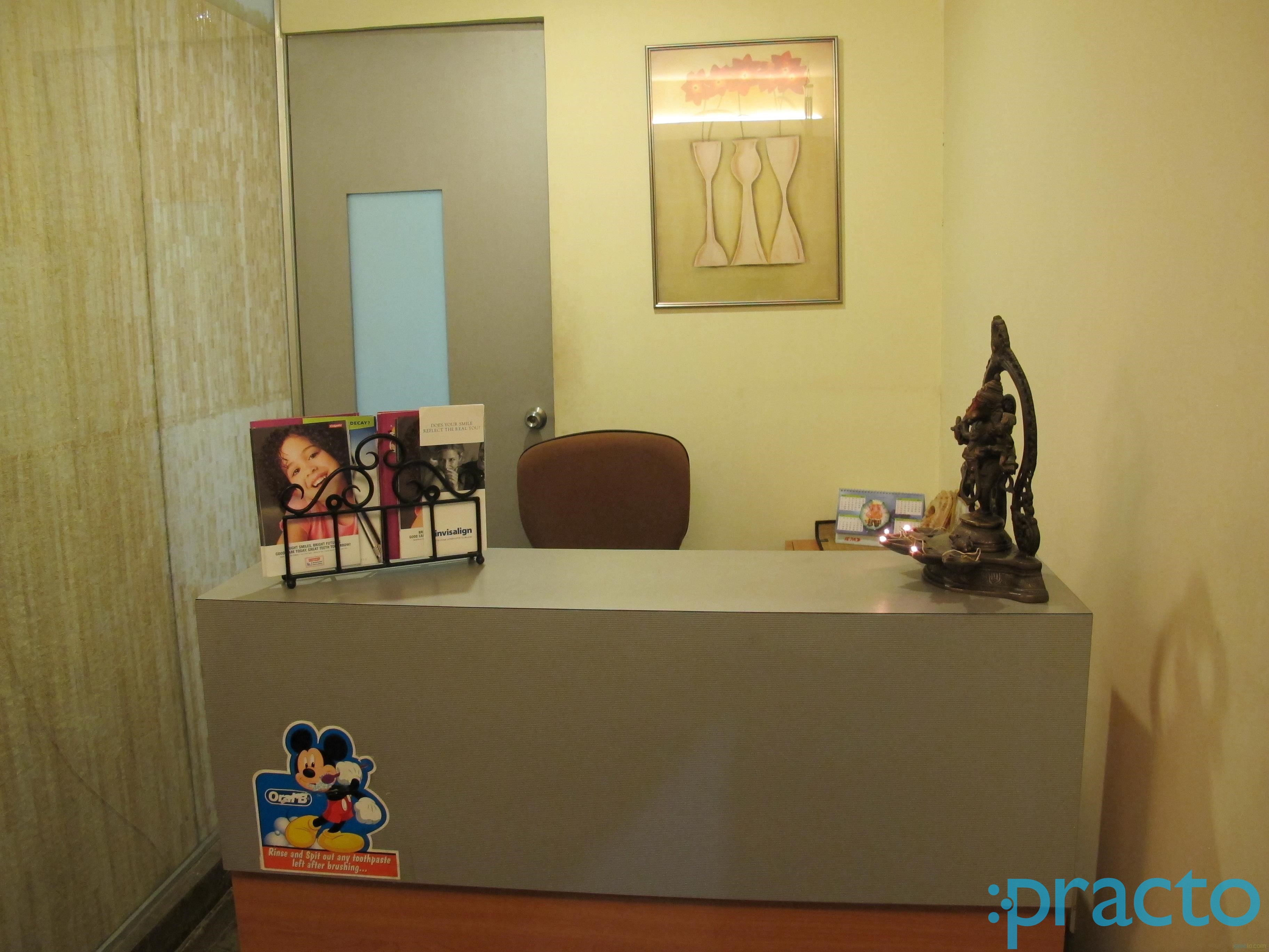 Reception at Dental Practice Ulsoor Bangalore