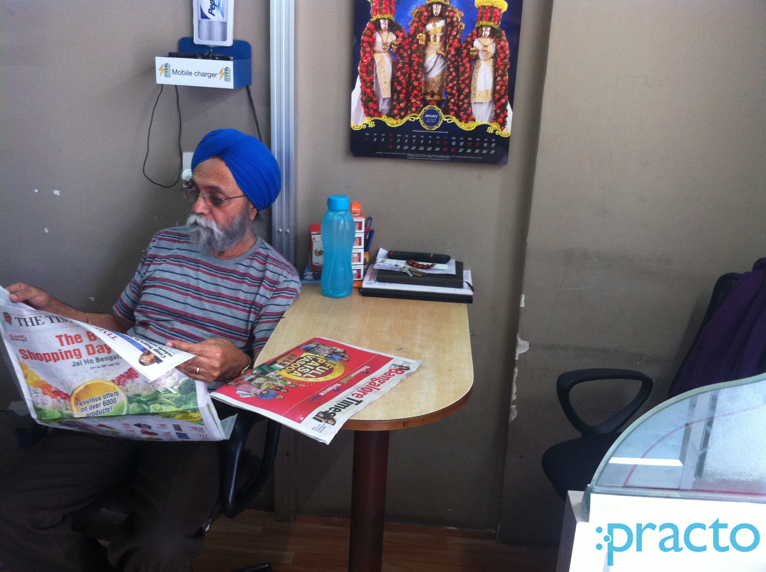 Waiting Area at Saakshi Dental Clinic Jayanagar 7 Block Bangalore