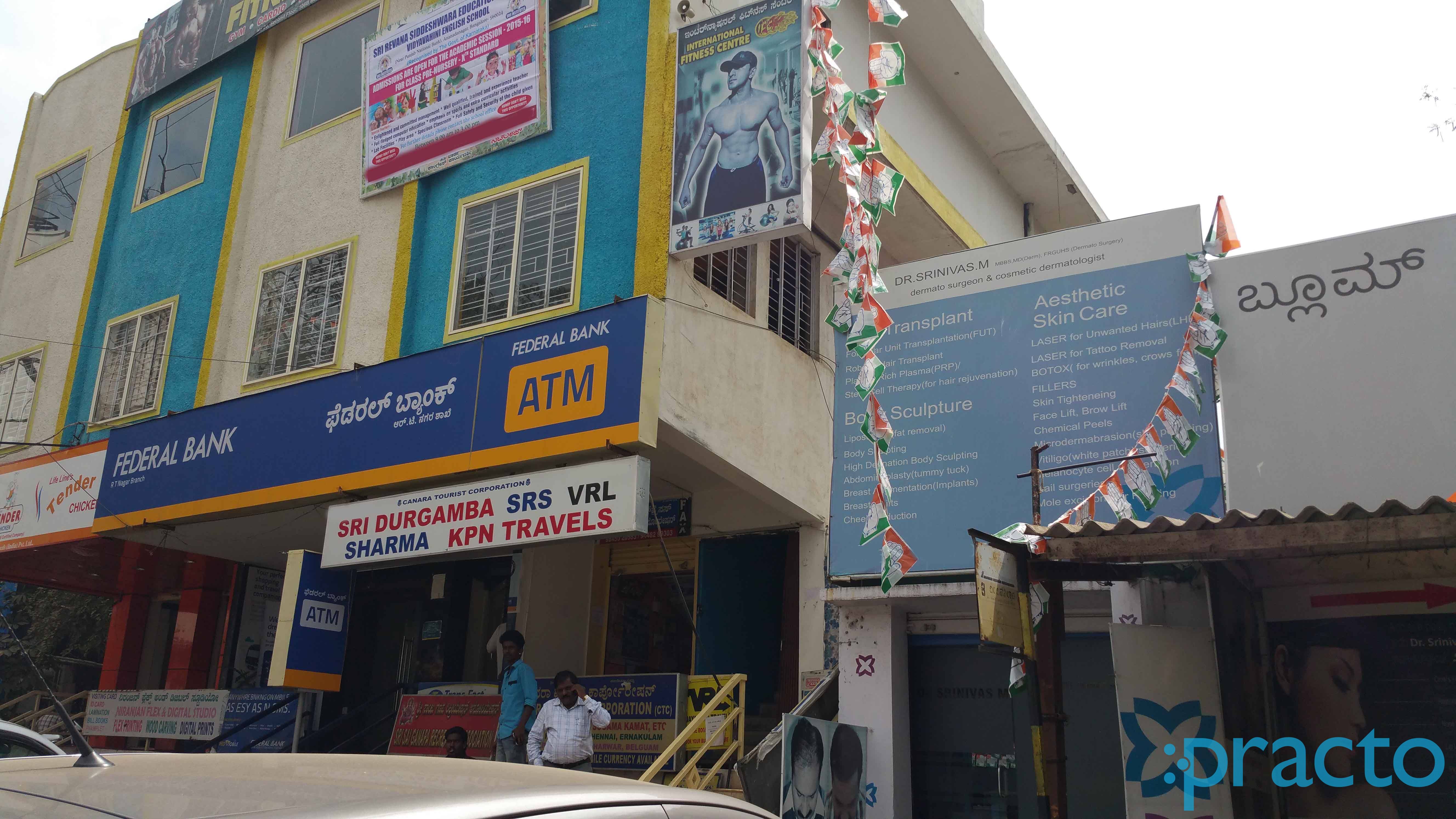 Entrance at Bloom Super Speciality Skin, Hair & Cosmetic Clinic RT Nagar Bangalore