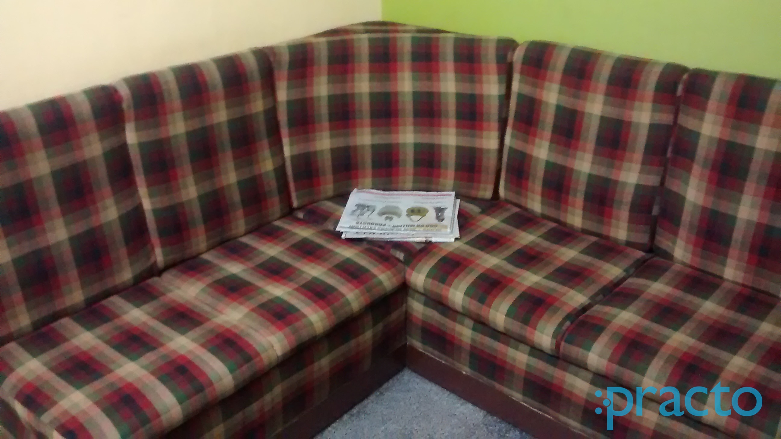 Waiting Area at Murthy Dental Clinic Wilson Garden Bangalore