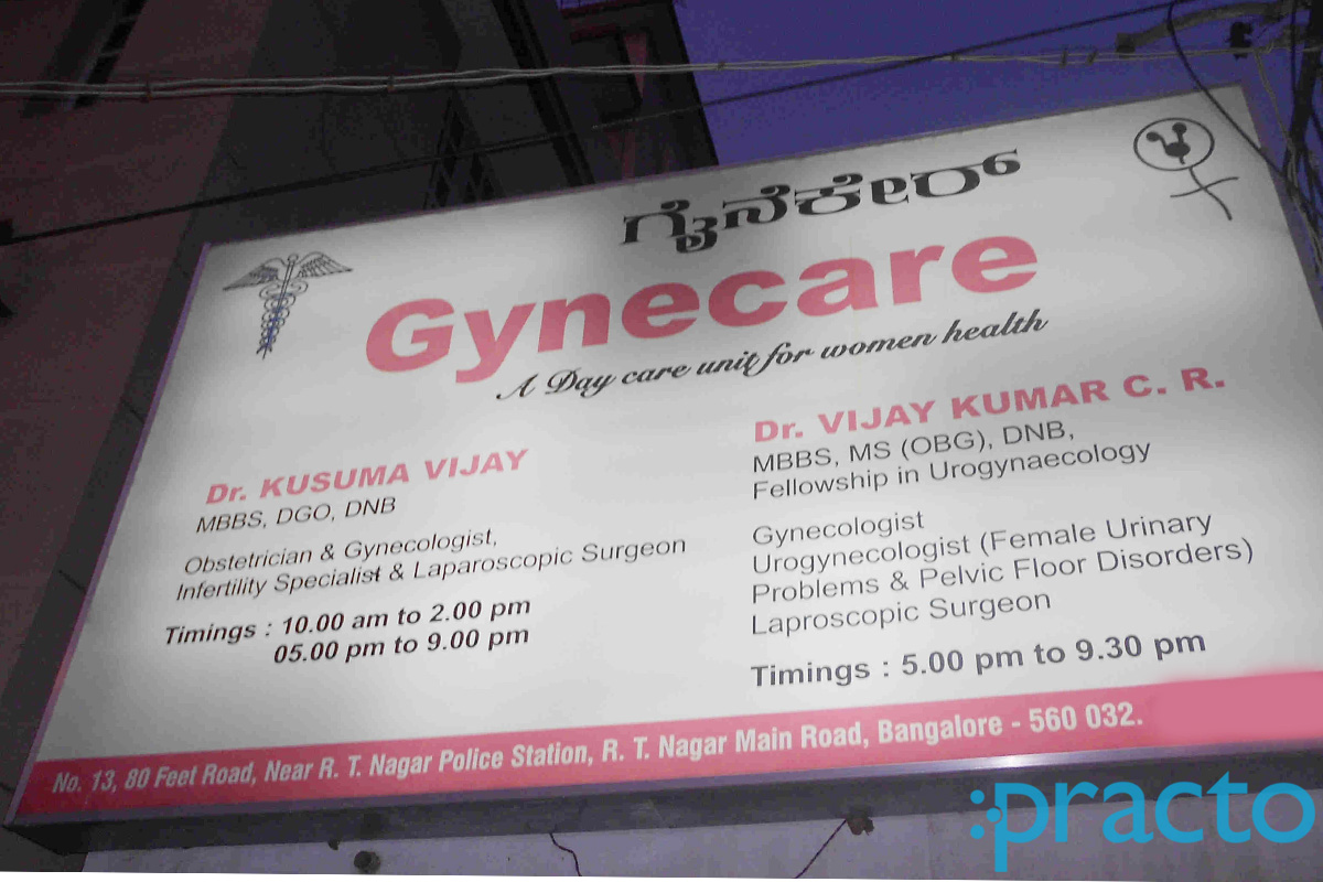 Gynecare RT Nagar Bangalore