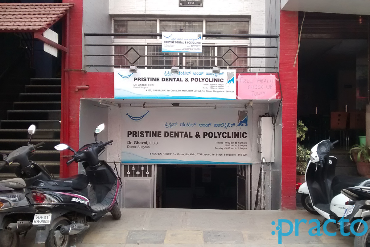 Pristine Dental & Polyclinic BTM Layout 1st Stage Bangalore