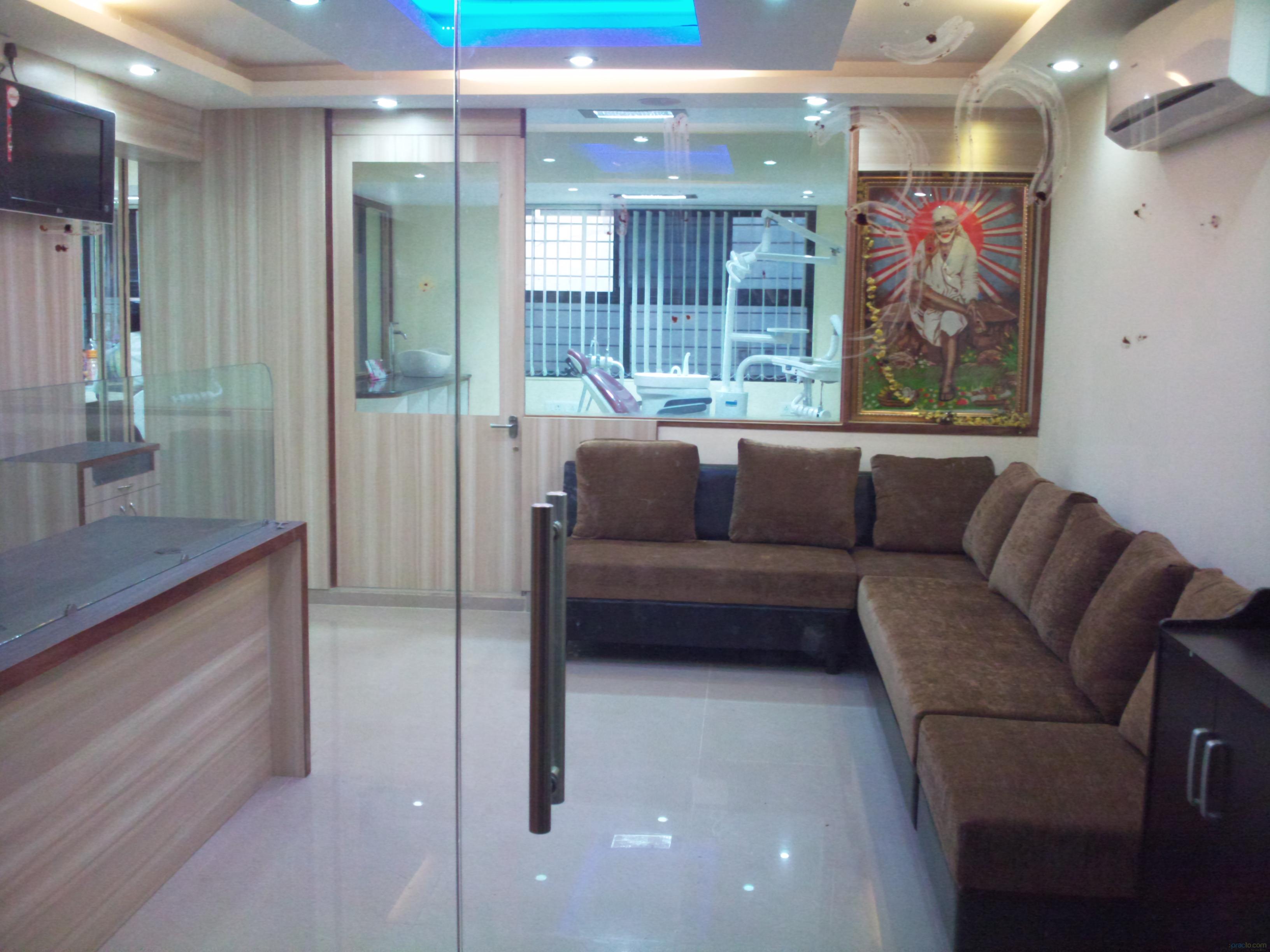 Waiting Area at Sai Krupa Multi Speciality Dental Care Hospital Basaveshwaranagar Bangalore