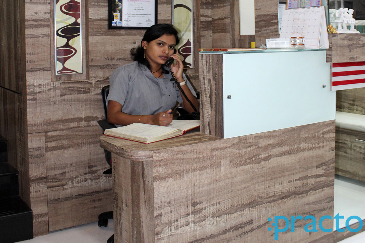 Reception at Family Dental & Orthodontic Centre Shivajinagar Pune