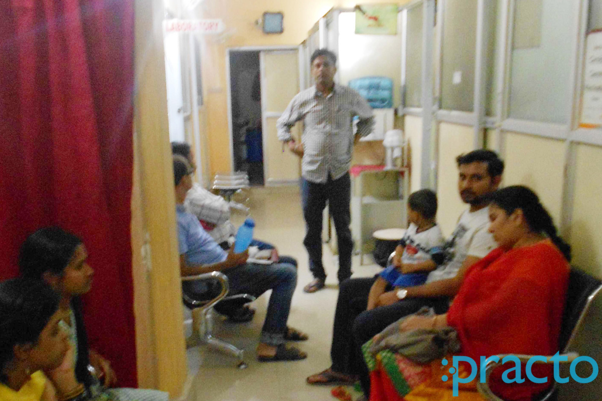 Waiting Area at Shradha Nursing Home Koramangala 8 Block Bangalore