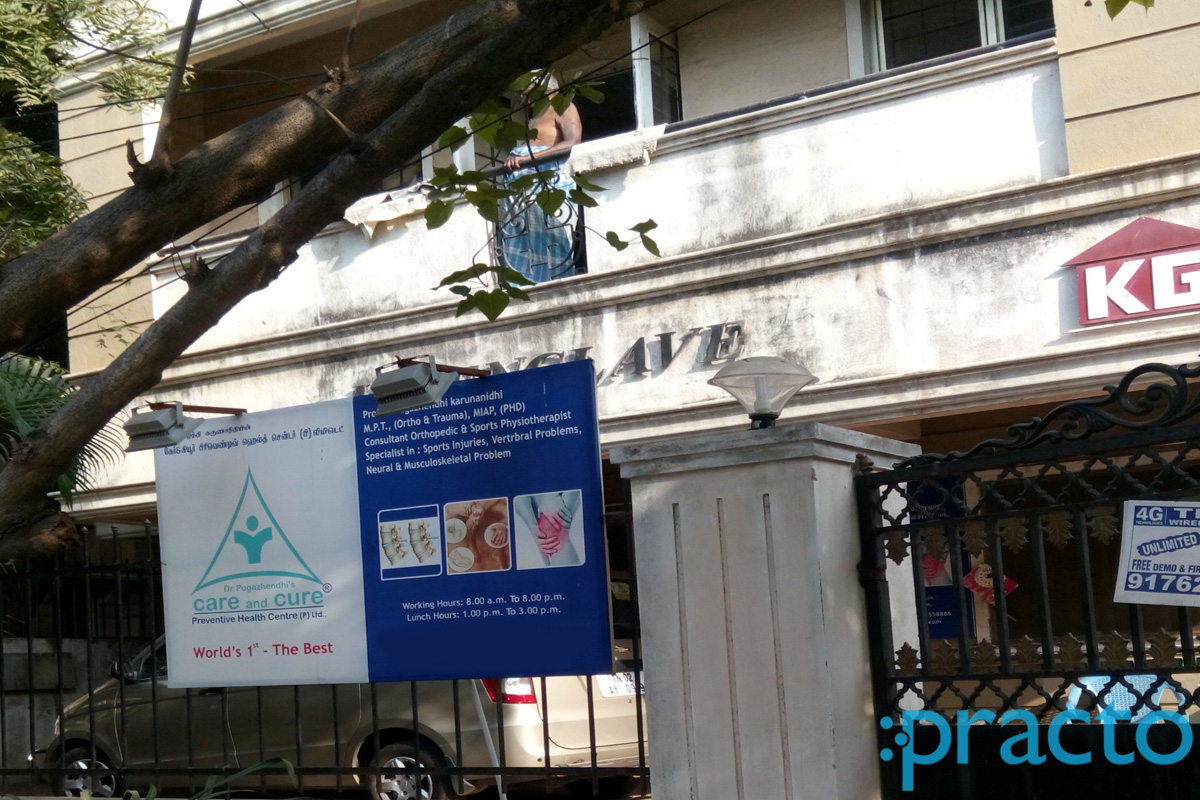Entrance at Care And Cure Preventive Health Centre Nungambakkam Chennai