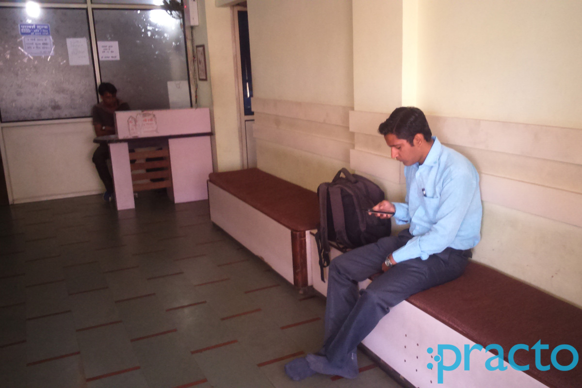 Reception at Aarogya Polyclinic Indore Ram Bagh Indore