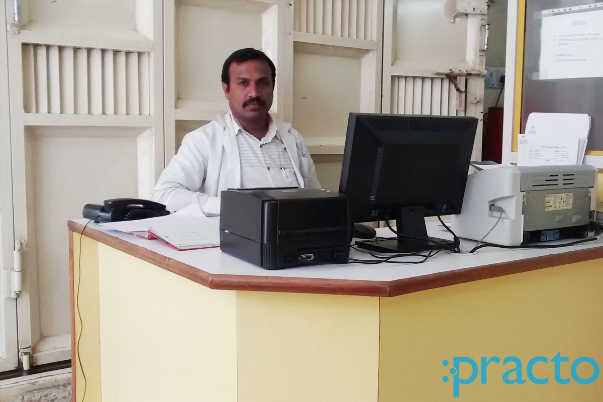 Reception at Samarth Clinical Laboratory BTM Layout 2nd Stage Bangalore
