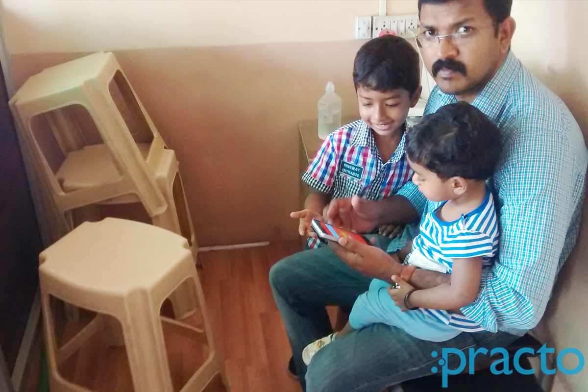 Waiting Area at Children Clinic Bommanahalli Bangalore